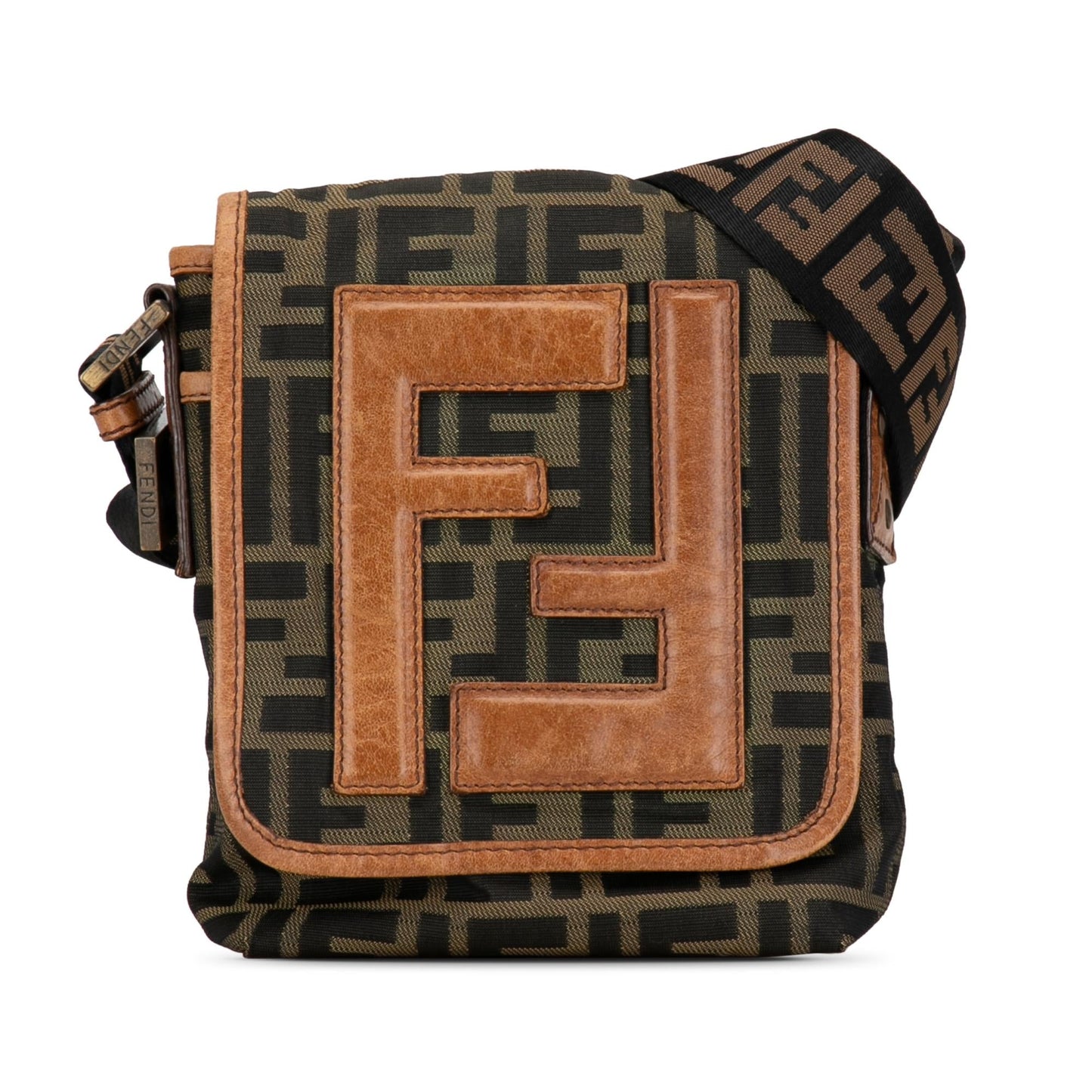 Fendi Ff Zucca Crossbody Shg Ezljjq Mini Crossbody Bag