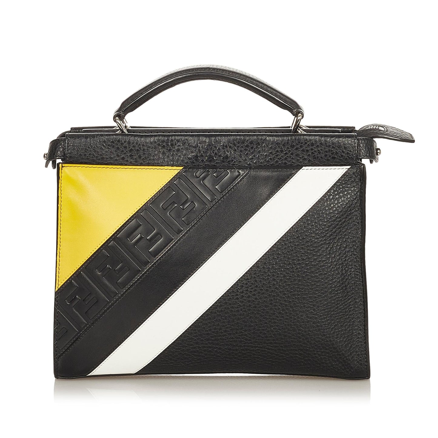 Fendi Mania Peekaboo Fit Bag Shg Cvdlvg Mini Satchel Bag