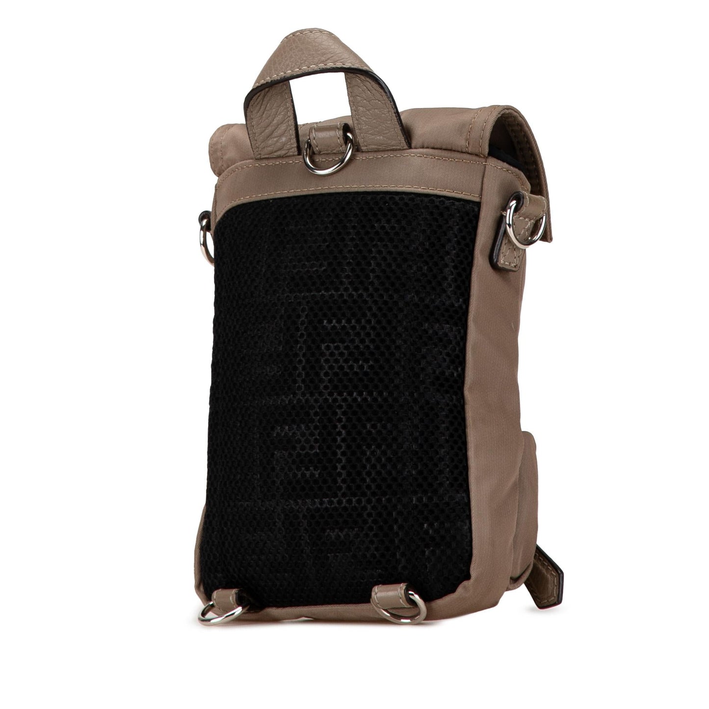 Fendi ness Convertible Backpack Nylon Mini