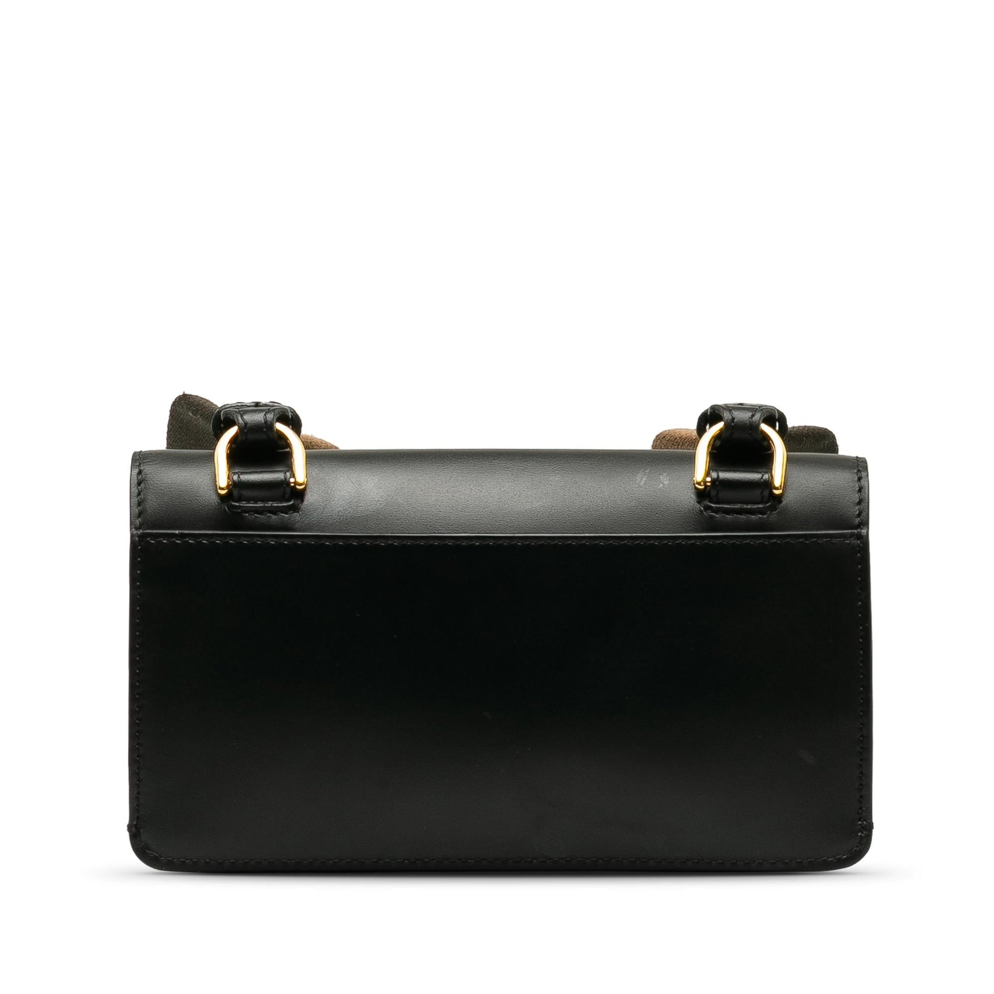 Fendi Flat Baguette Shg 4Ly3Vo Crossbody Bag Mini Shoes