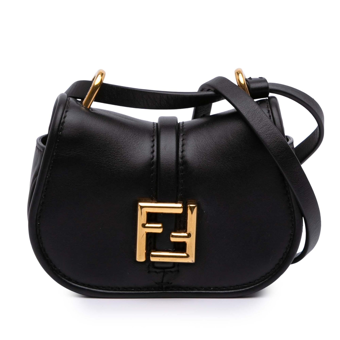 Fendi Mon Crossbody Leather Mini Crossbody Bag C Mon Crossbody