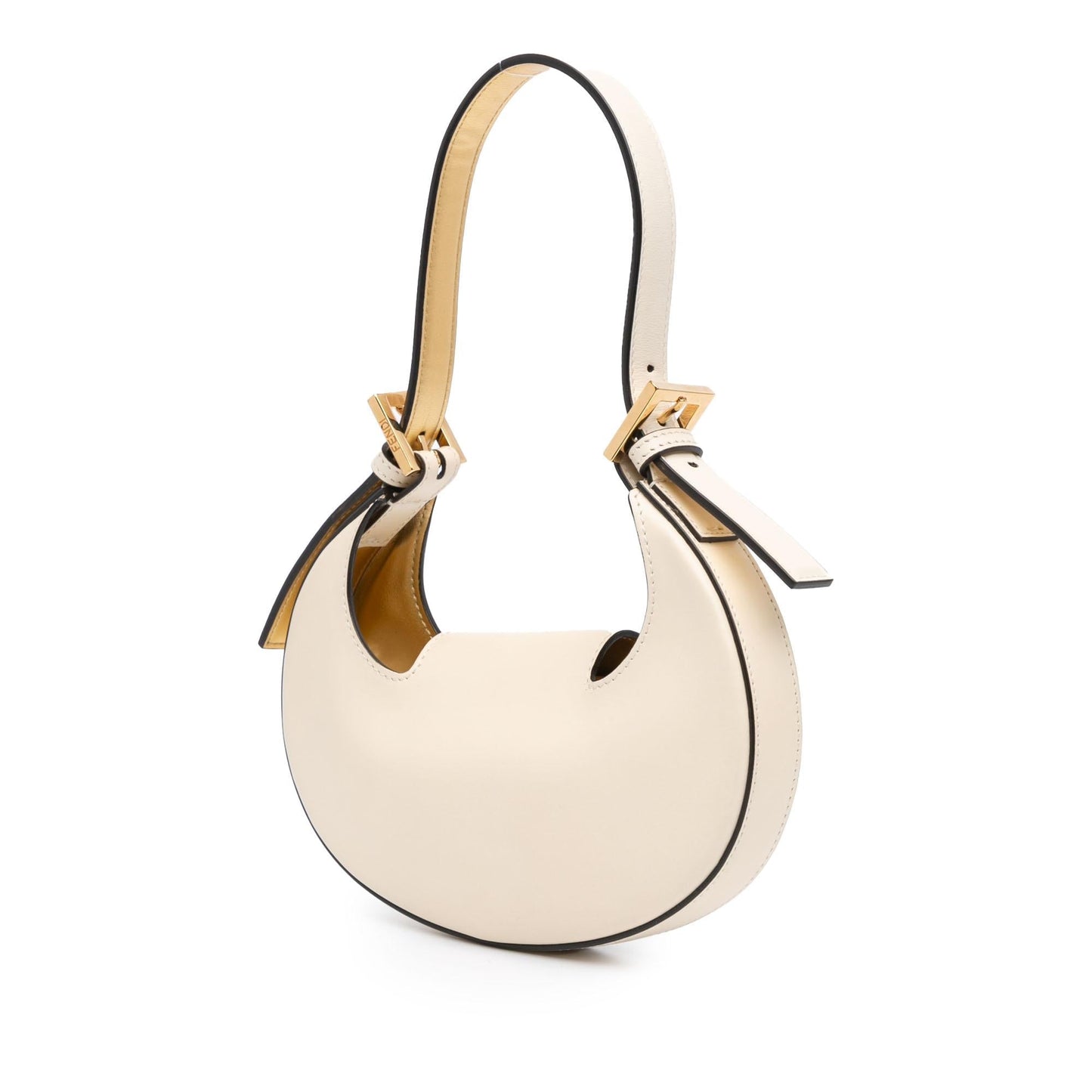 Fendi Cookie Hobo Leather Mini Shoulder Bag Hobo Shg Vz7U4R