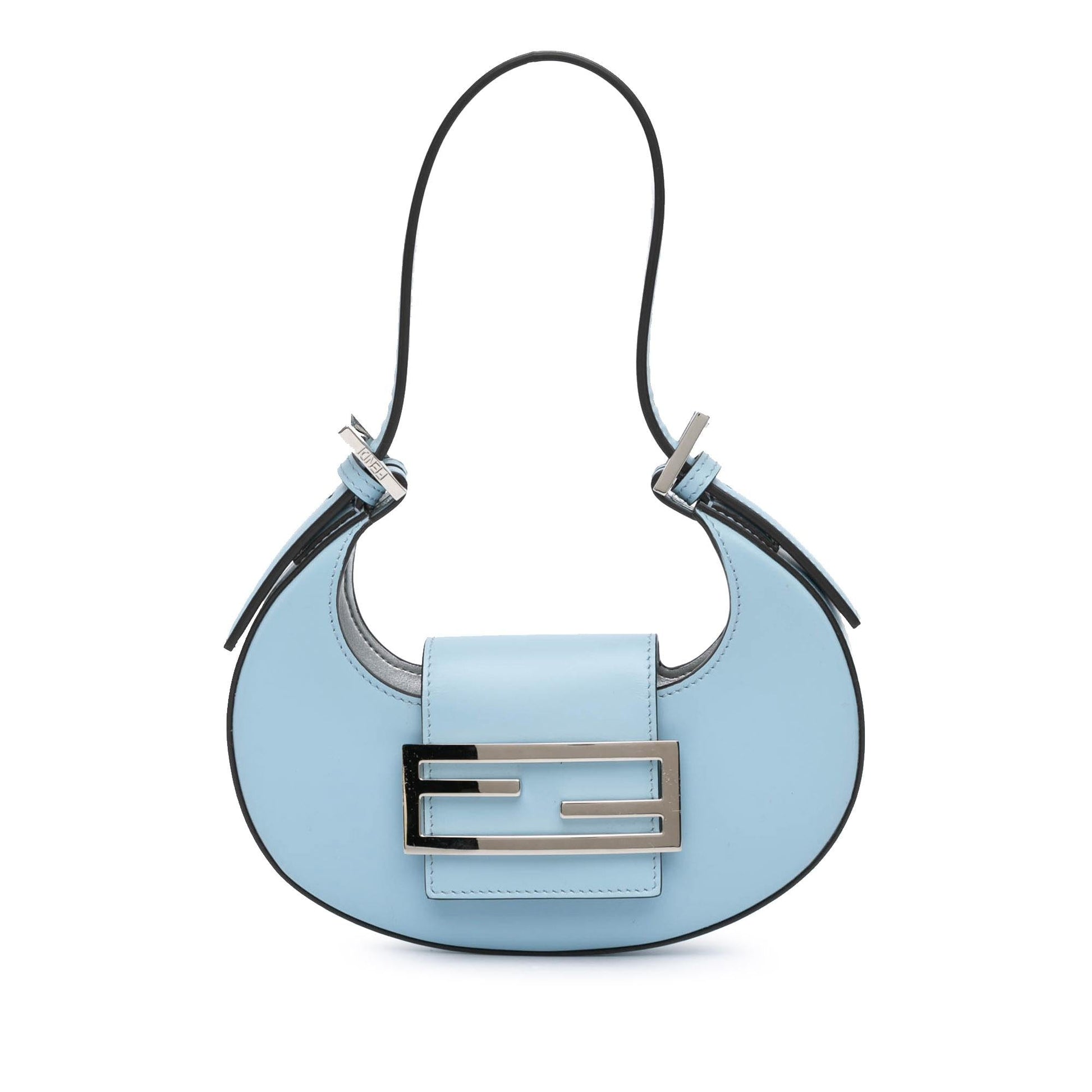 Fendi Cookie Hobo Leather Mini Shoulder Bag