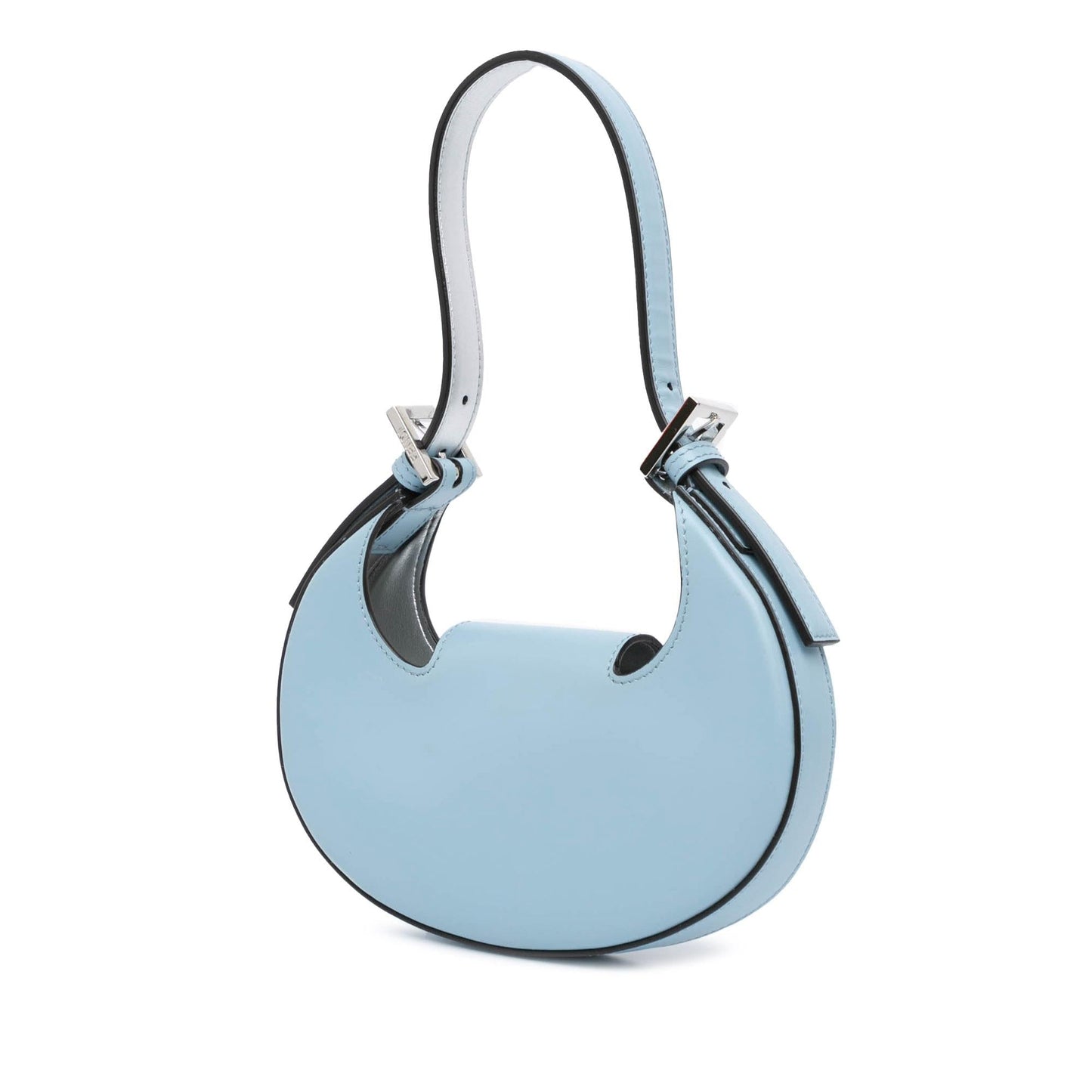 Fendi Cookie Hobo Leather Mini Shoulder Bag