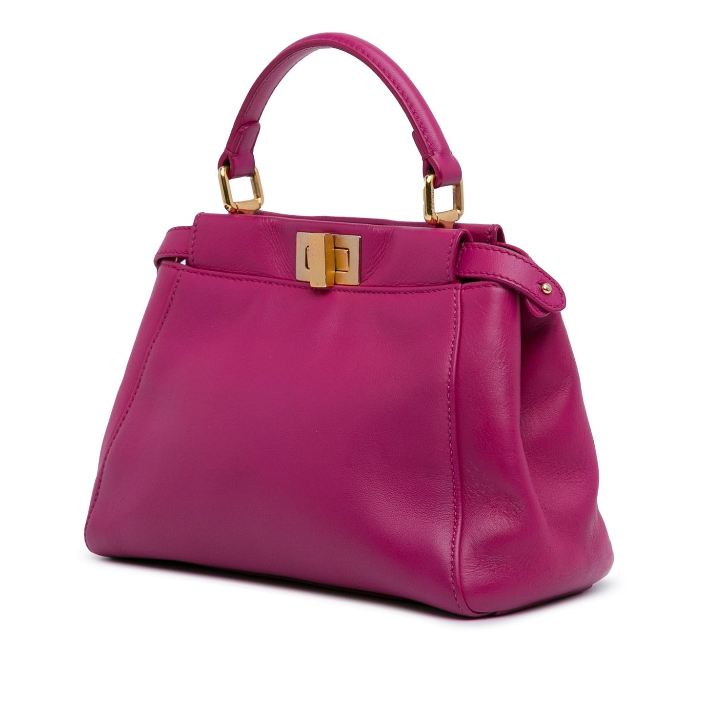 Fendi Iconic Peekaboo Satchel Shg Bghcy6 Leather Mini Satchel Bag