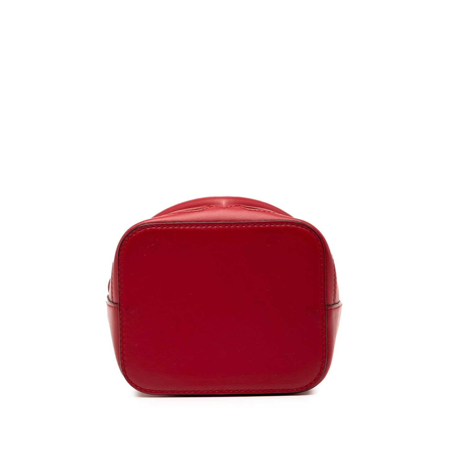 Fendi Mon Tresor Bag Leather Mini Bucket Satchel Bag