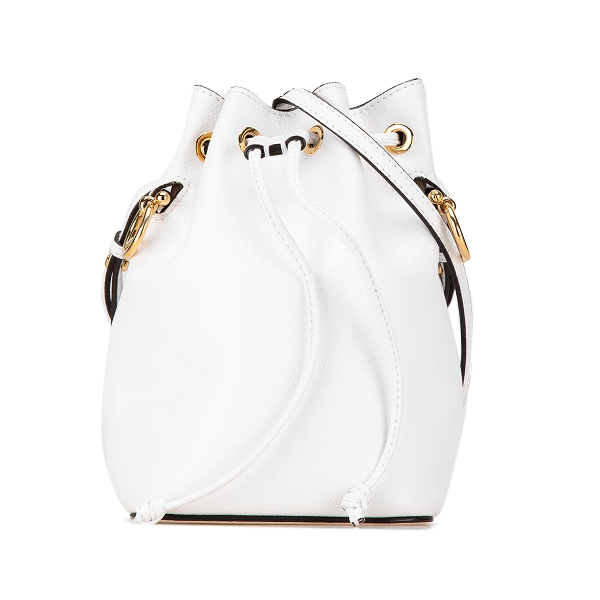 Fendi Mon Tresor Shg Megy2T Satchel Bag Leather Mini