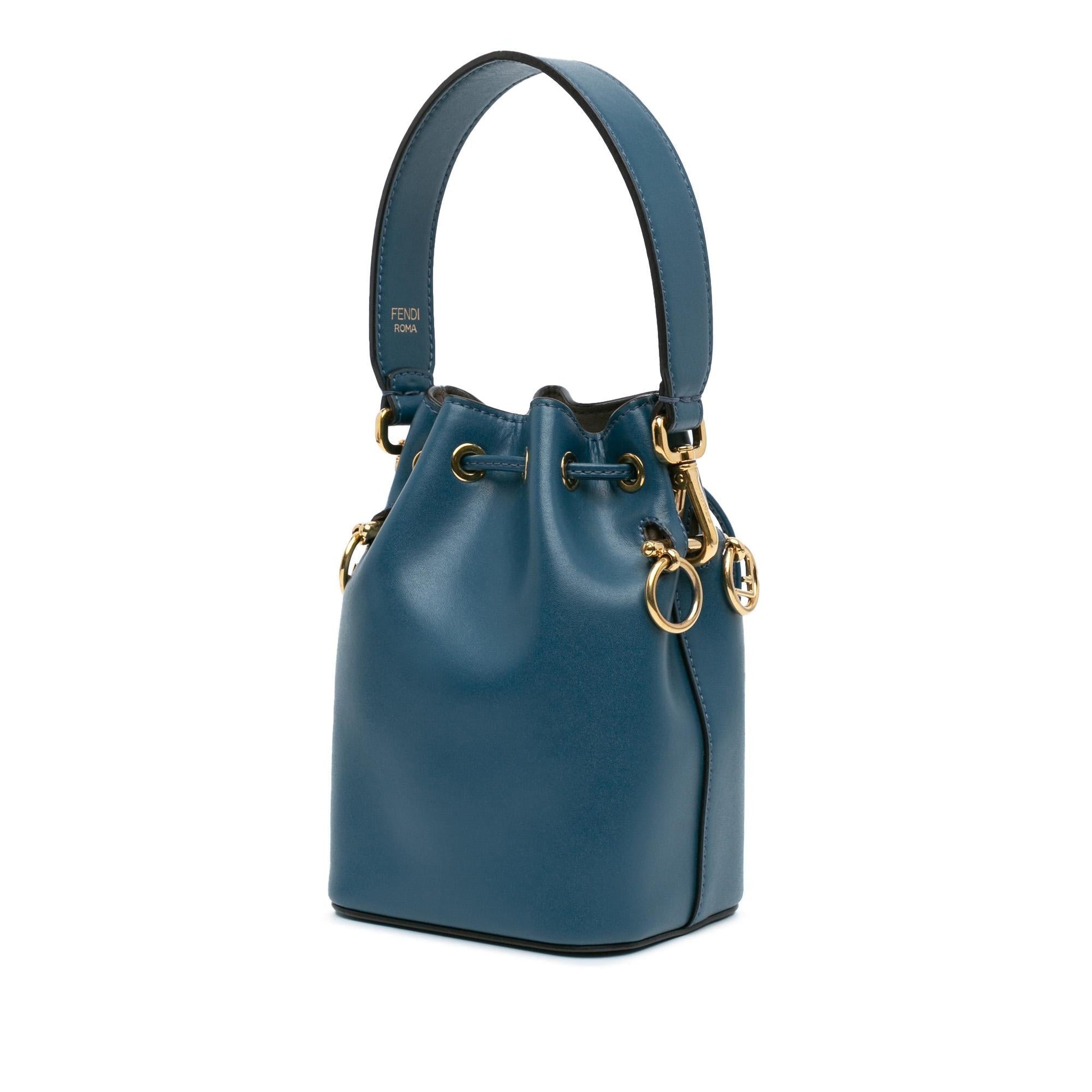 Fendi Mon Tresor Shg Adaxnx Satchel Bag Leather Mini