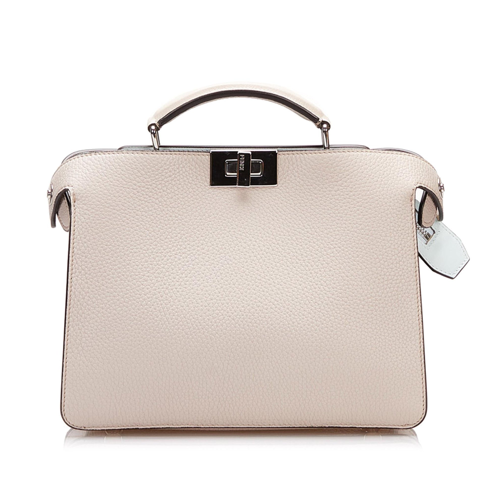 Fendi Peekaboo Iseeu Shg Satchel Bag Mini