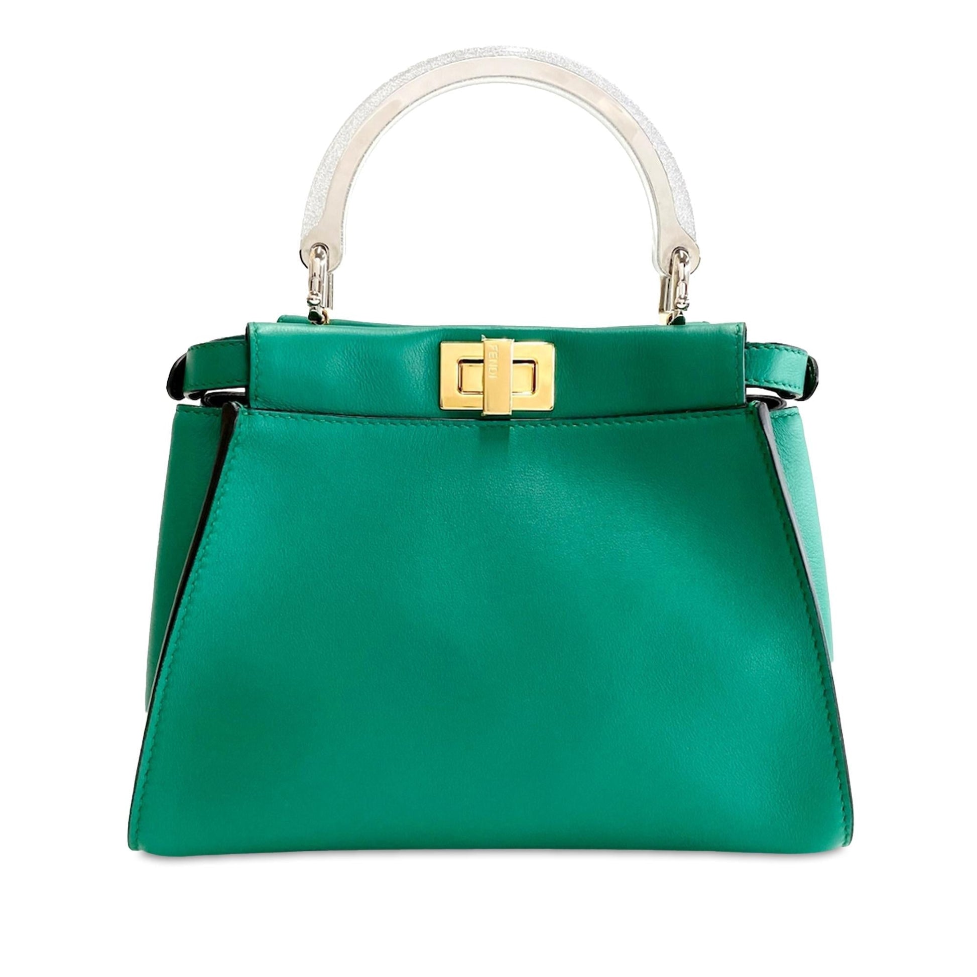Fendi Peekaboo Iconic Shg Xaw9Po Satchel Bag Mini