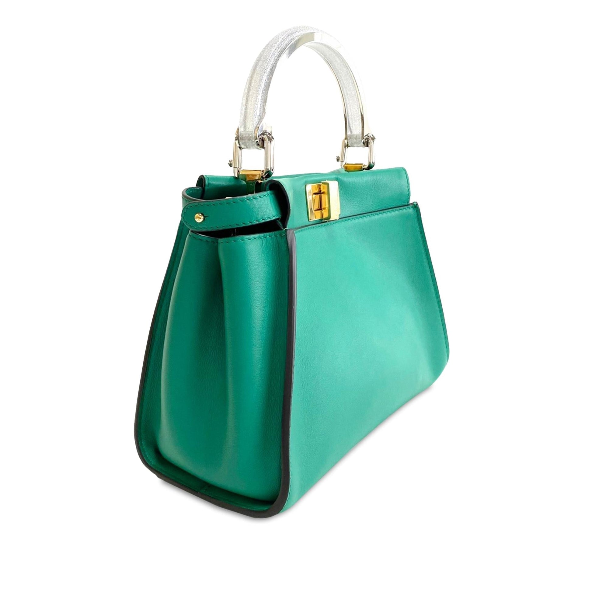 Fendi Peekaboo Iconic Shg Xaw9Po Satchel Bag Mini
