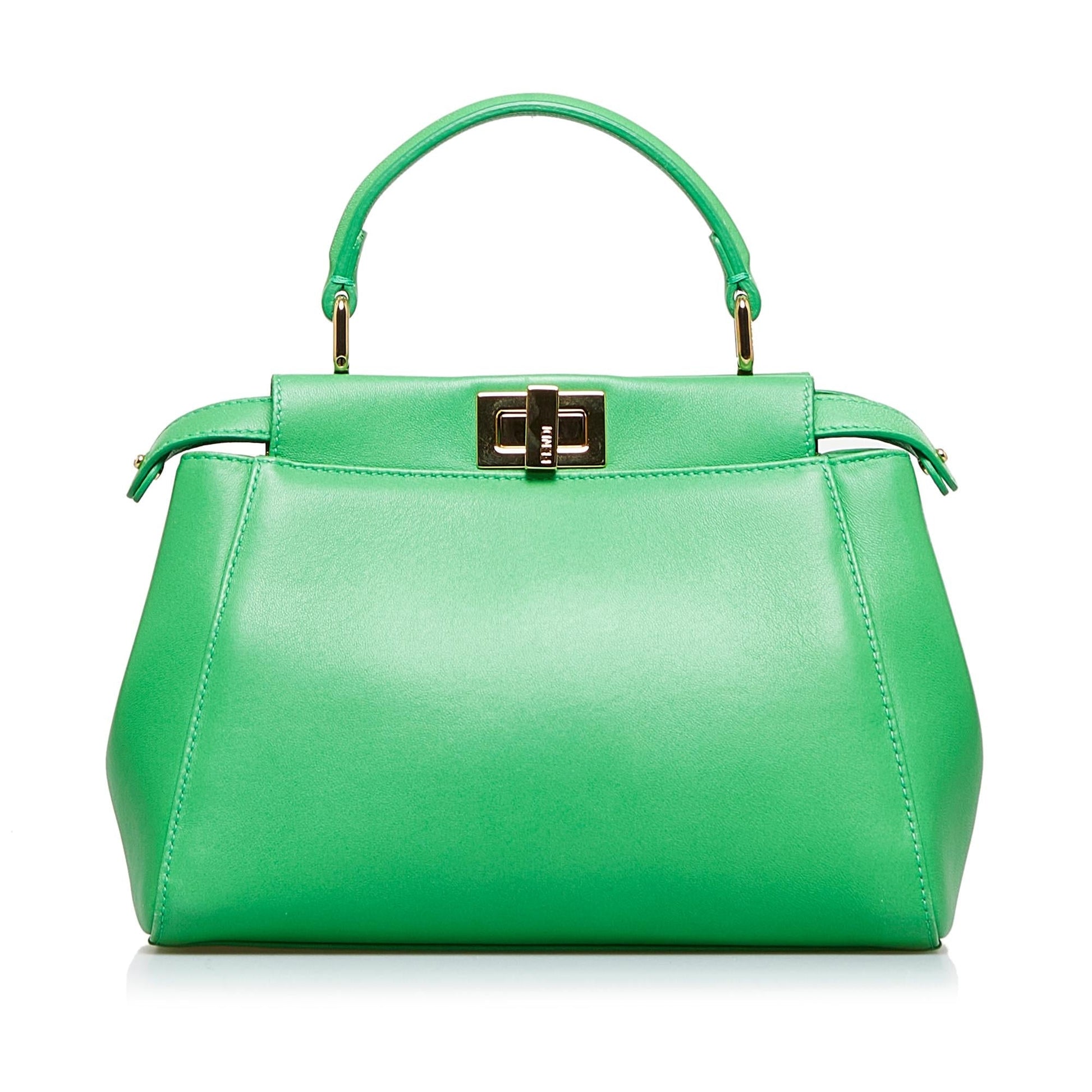 Fendi Peekaboo Satchel Shg Gtbaiv Mini Satchel Bag