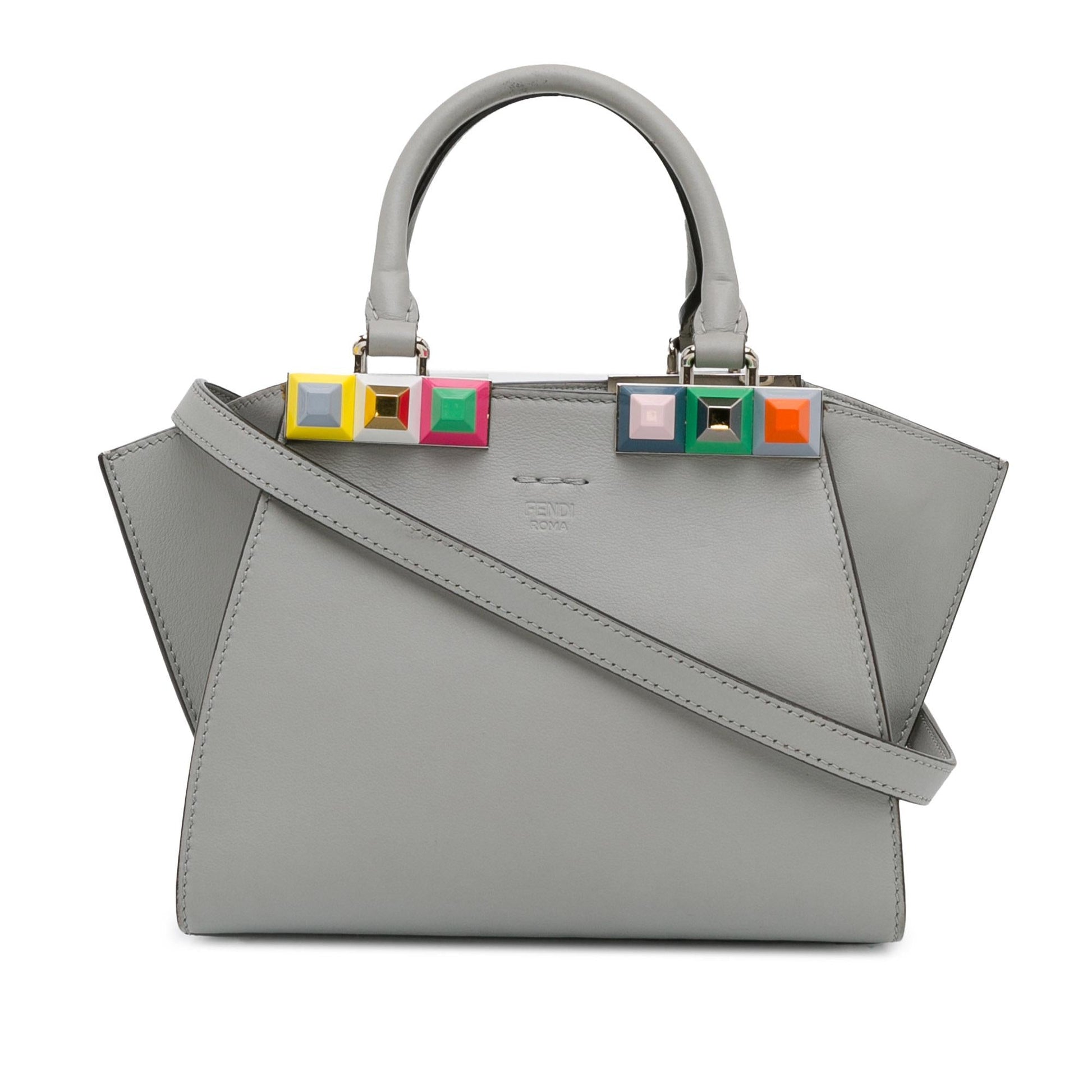 Fendi Studded 3Jours Satchel Shg Kfnv2C Mini Satchel Bag