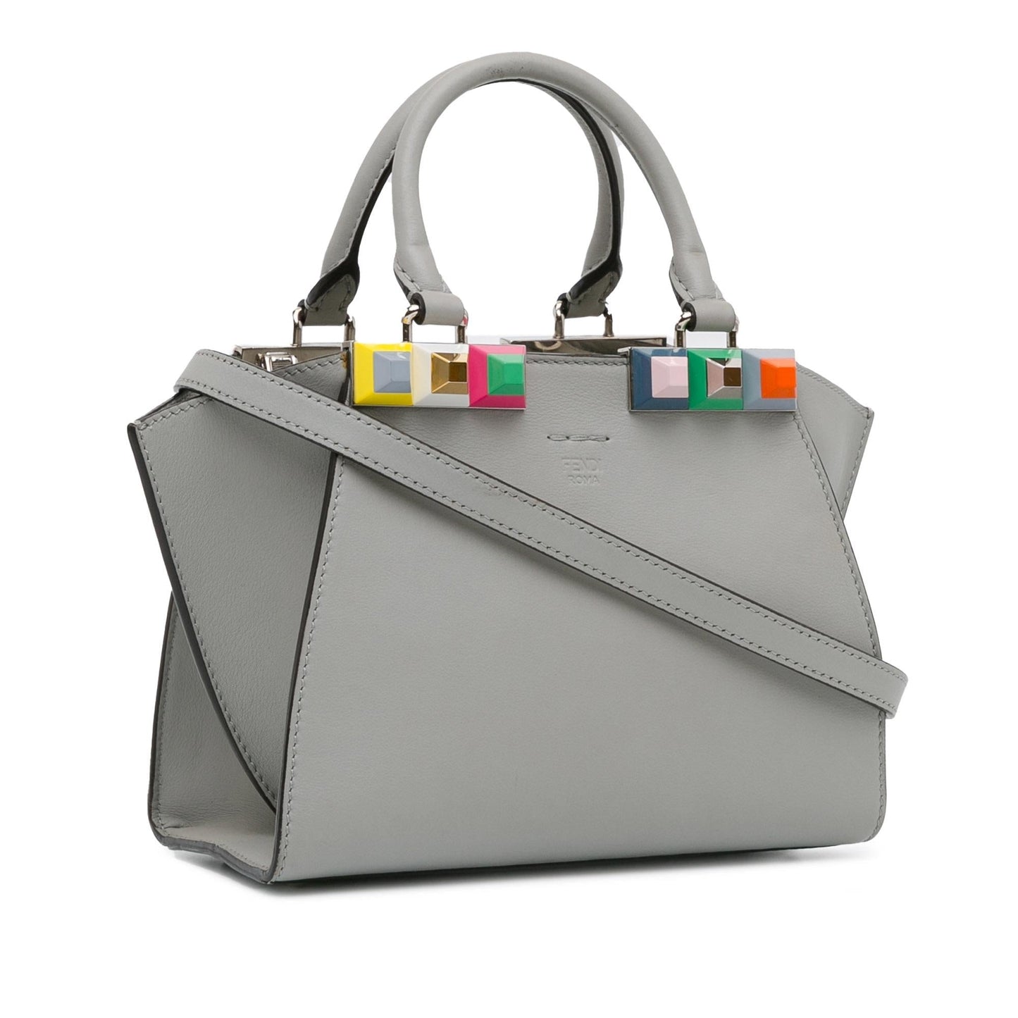 Fendi Studded 3Jours Satchel Shg Kfnv2C Mini Satchel Bag