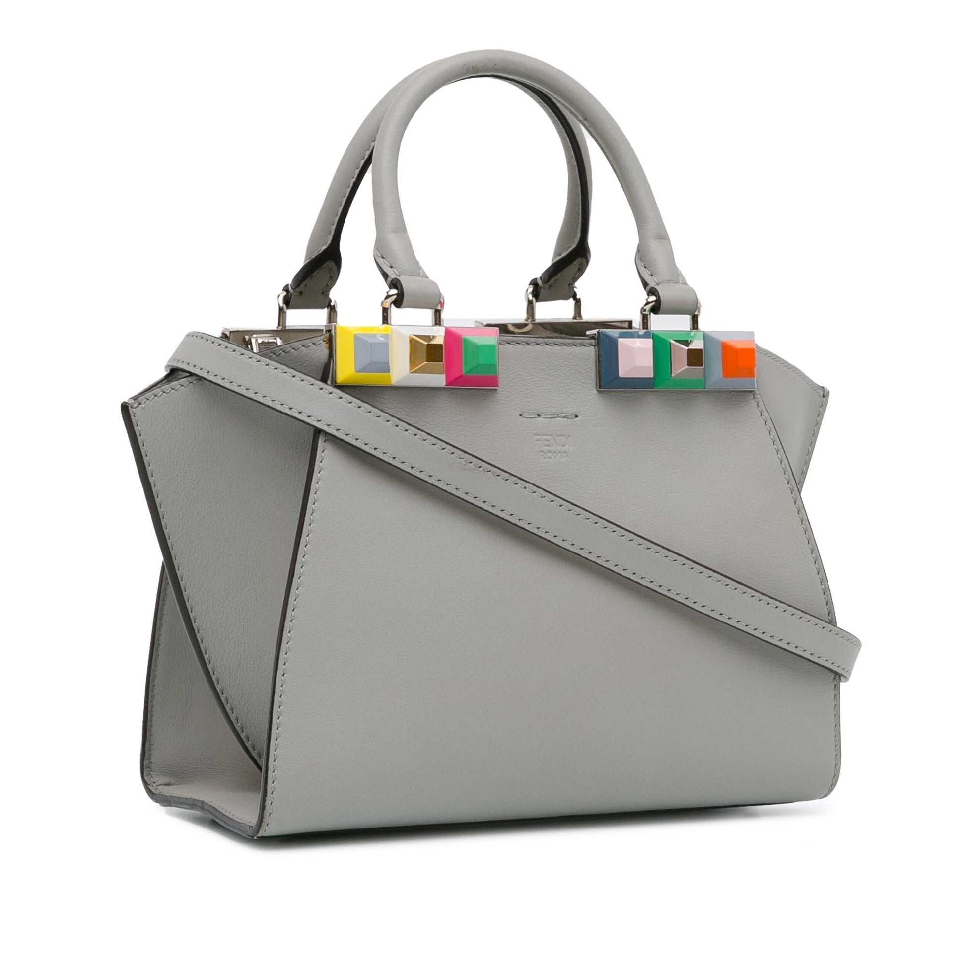Fendi Studded 3Jours Satchel Shg Kfnv2C Mini Satchel Bag