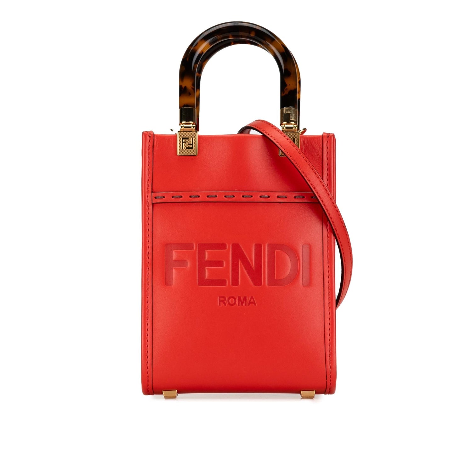 Fendi Sunshine Shopper Tote Shg Abmg4P Mini Tote Bag