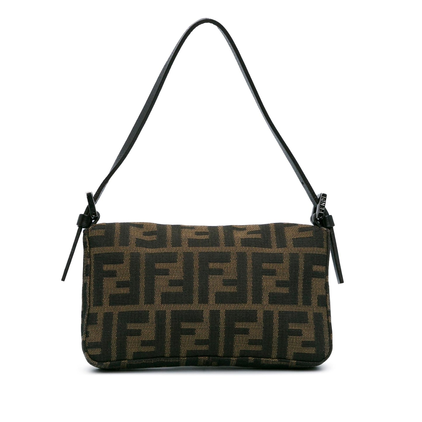 Fendi Zucca Baguette Shg B1Bmp0 Shoulder Bag Canvas Mini