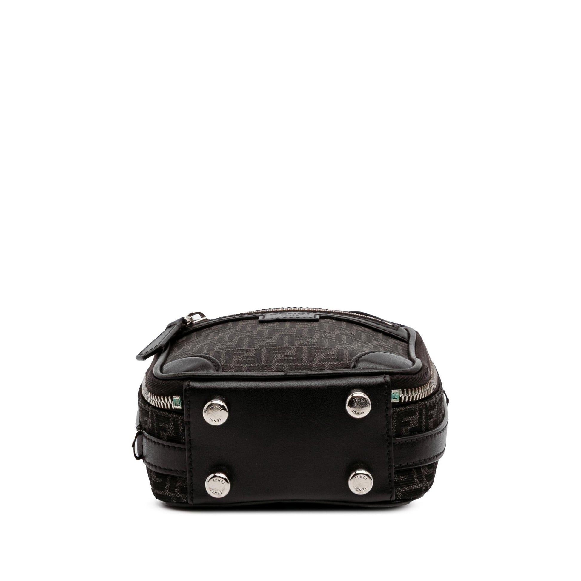 Fendi Zucchino Recycled Jacquard Trolley Satchel Mini Satchel Bag