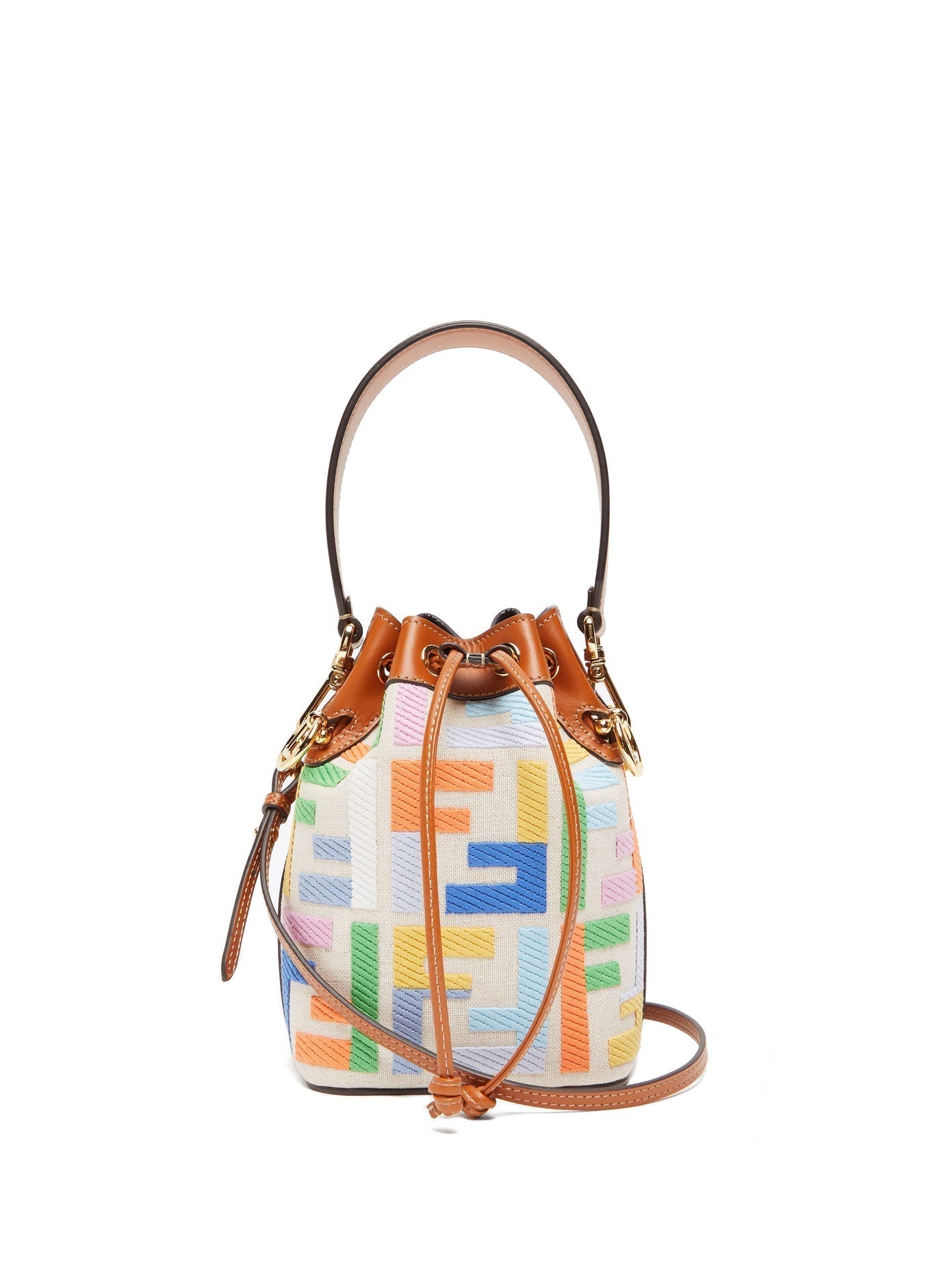 Fendi Mon Tresor Ff Bag Bucket Bucket Bag