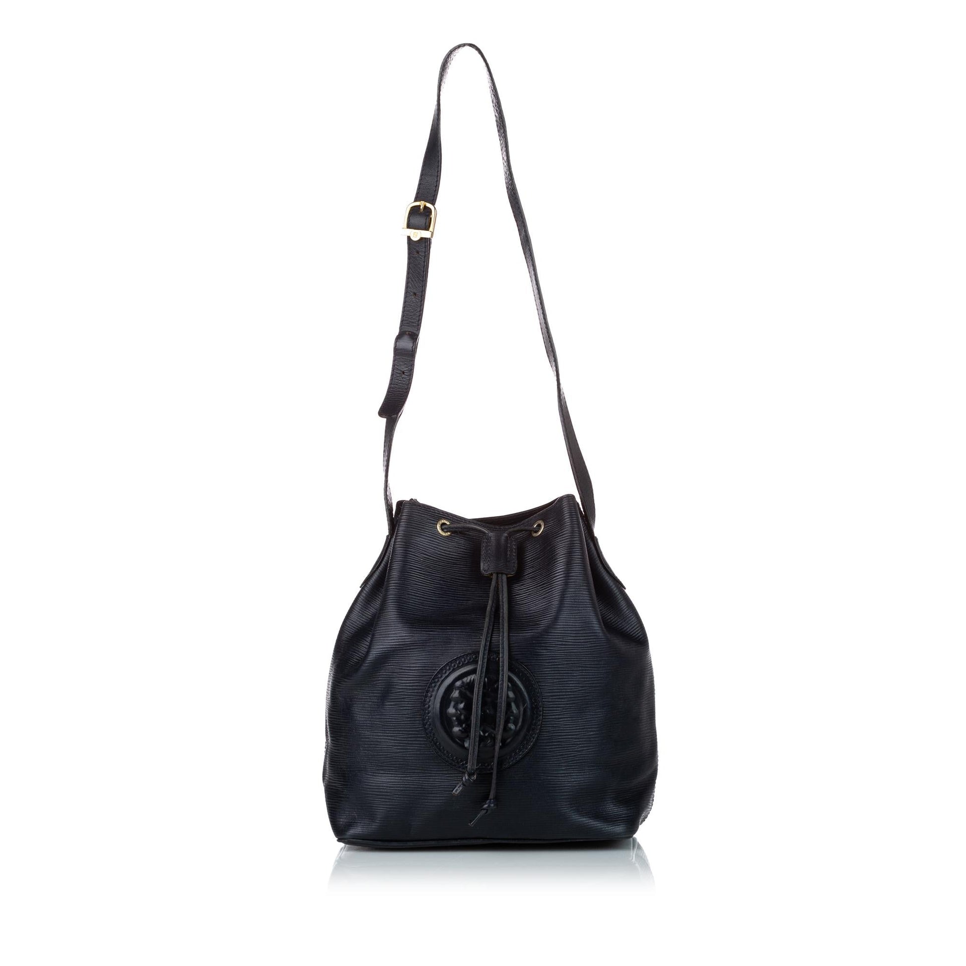 Fendi Mon Tresor Bag Shg Leather Bucket Shoulder Bag Bag Shg 30890