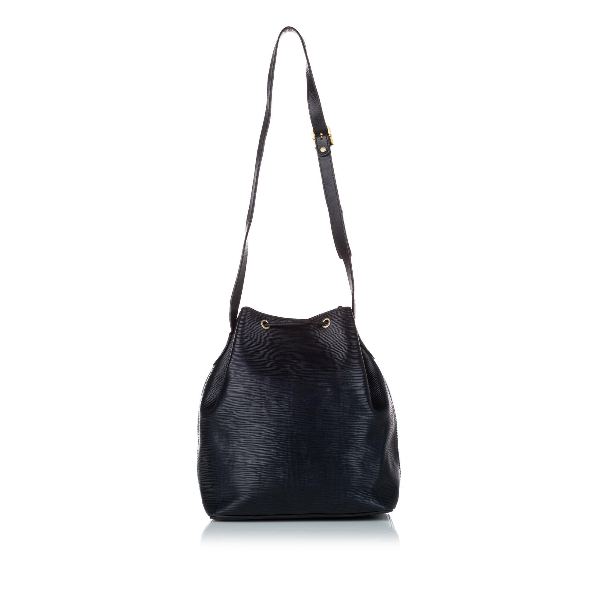 Fendi Mon Tresor Bag Shg Leather Bucket Shoulder Bag