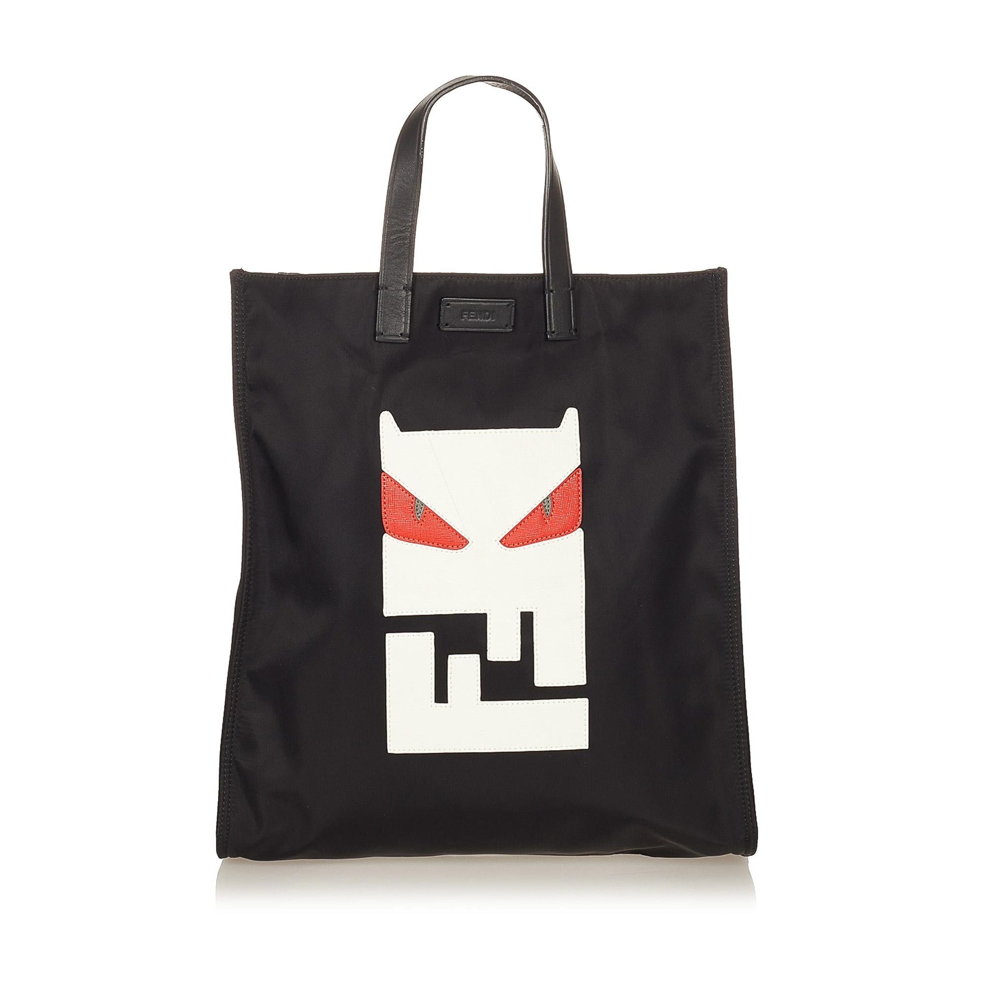 Fendi Monster Tote Bag Shg Nylon Bag Shg 26958