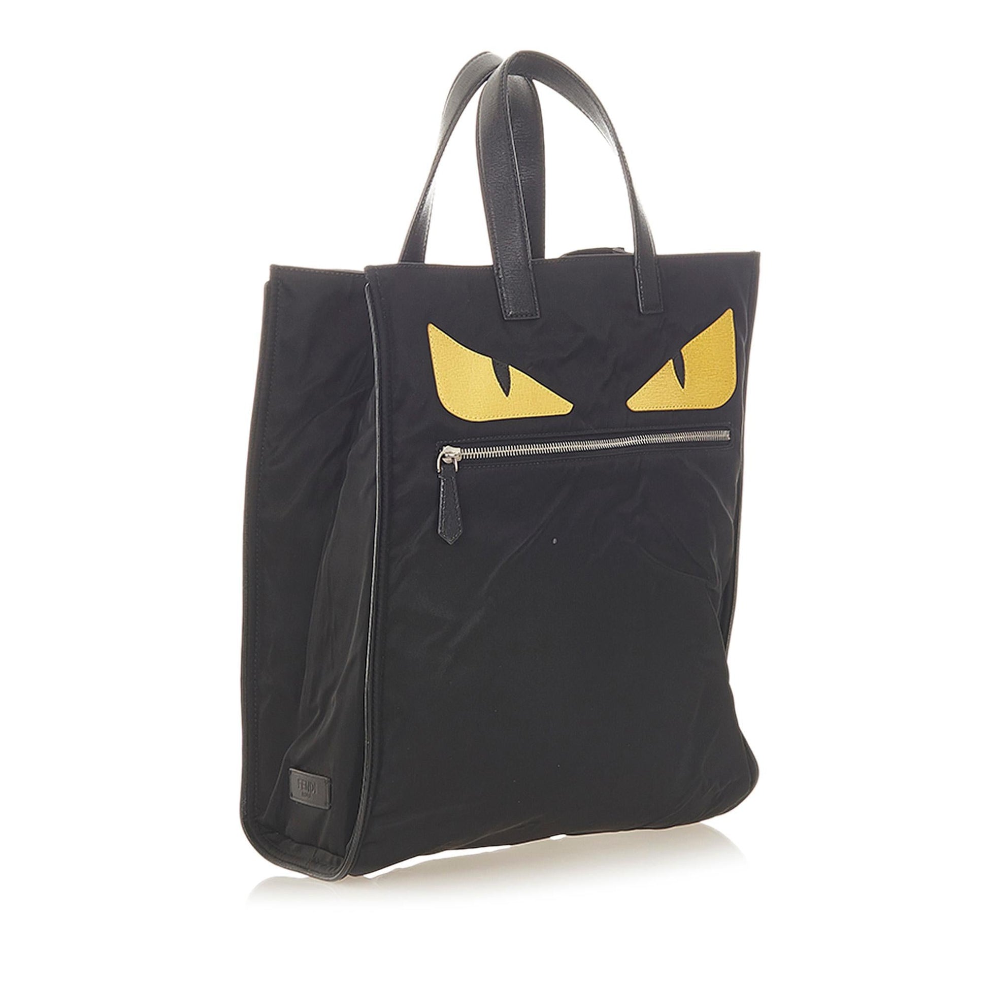 Fendi Monster Tote Bag Shg Nylon Bag Shg 32168