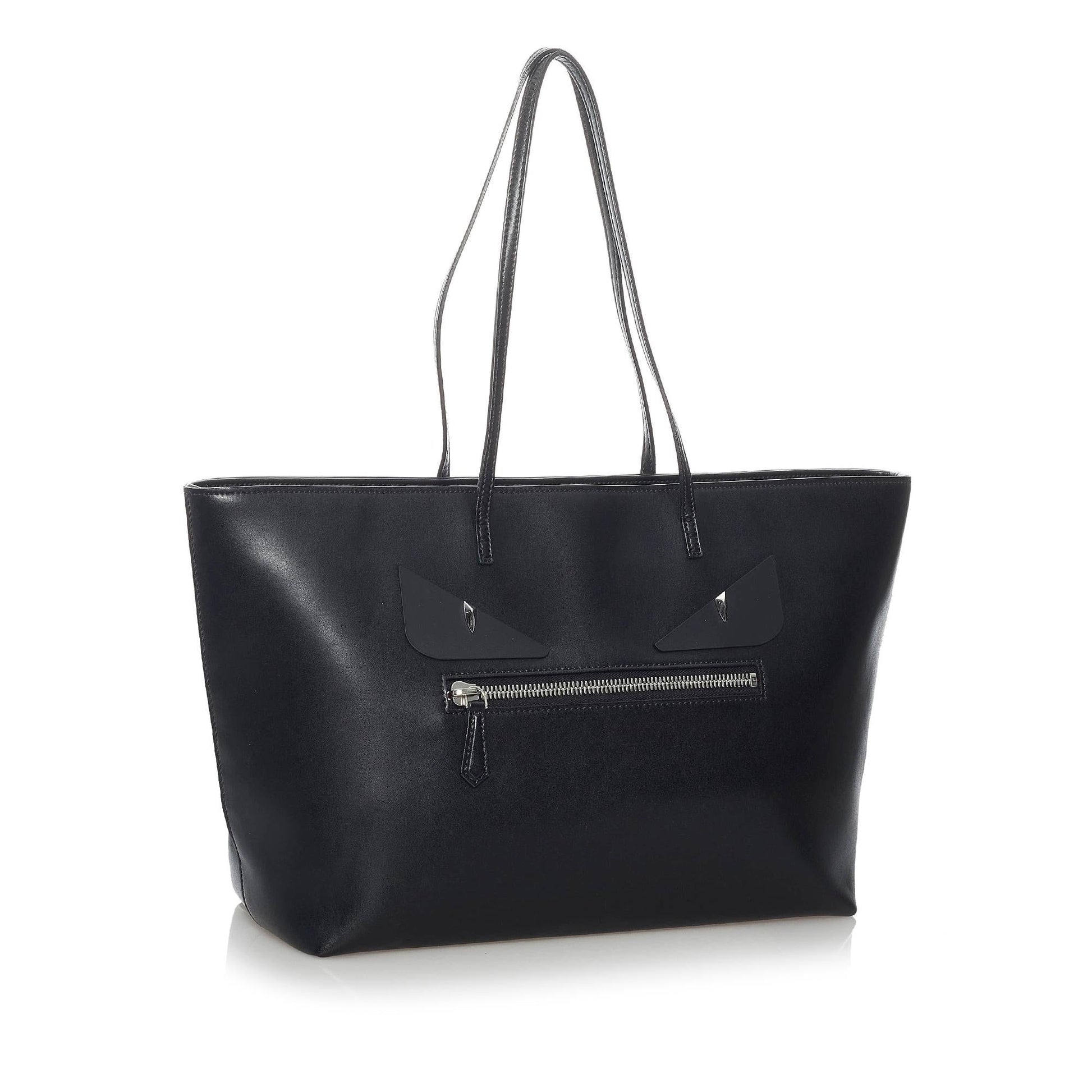 Fendi Monster Roll Tote Bag Shg Leather