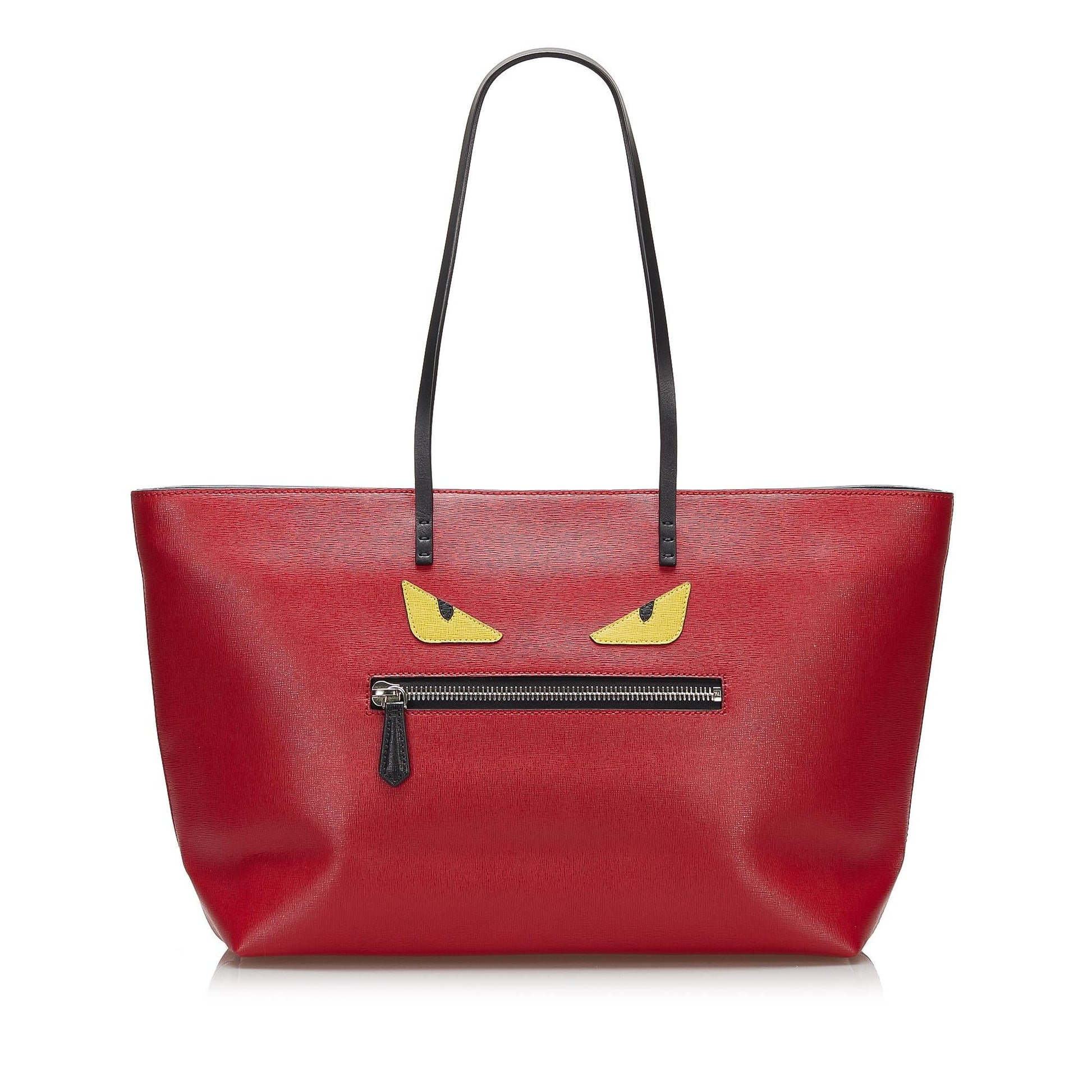 Fendi Monster Roll Tote Shg Tote Bag