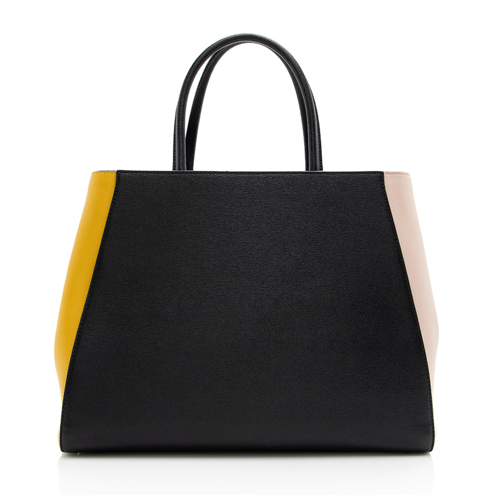 Fendi 2Jours Tote Shf Leather Multicolor Tote Bag
