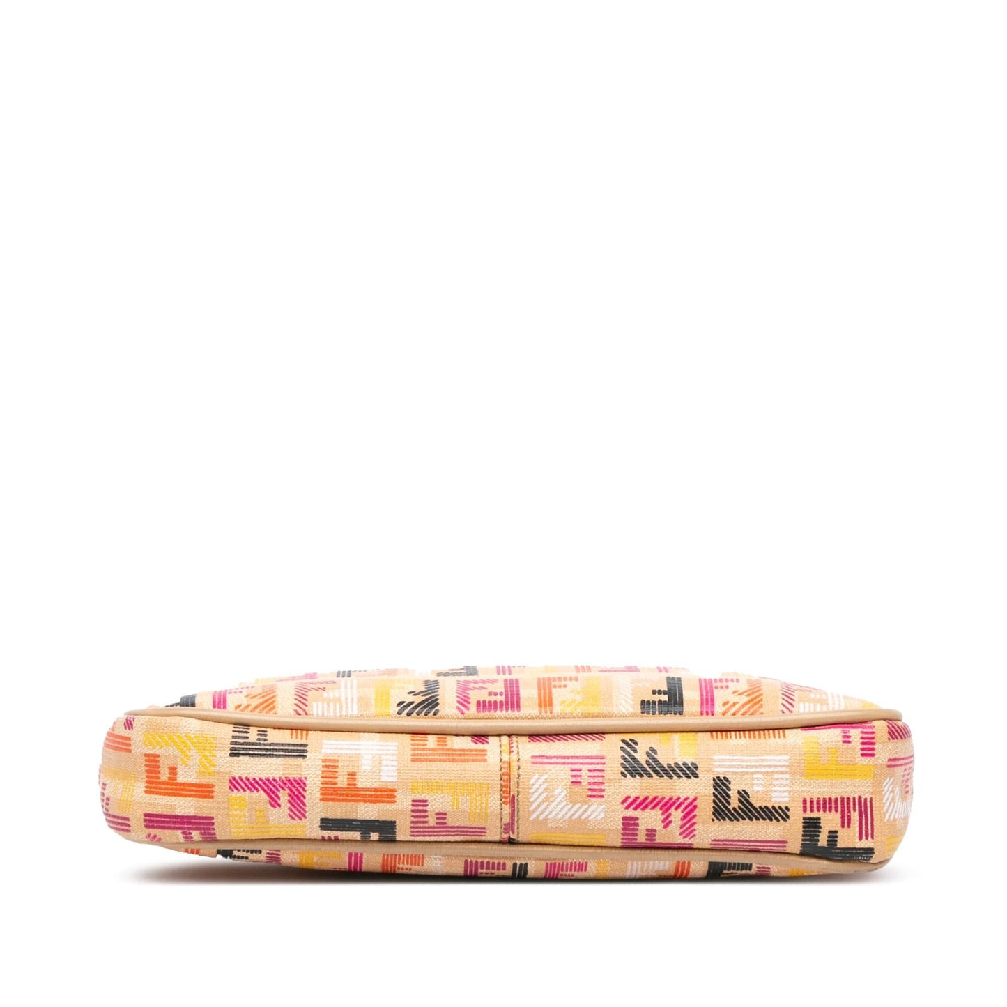 Fendi Zucchino Spalmati Pochette Shoulder Bag Multicolor Chain Pochette Shg Dhiqma