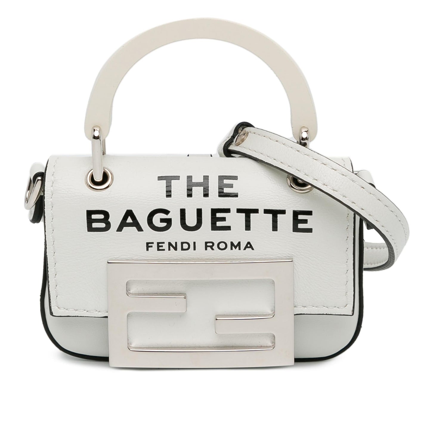 Fendi Nano Baguette Handle Shg Xzphtk Satchel Bag Maxi