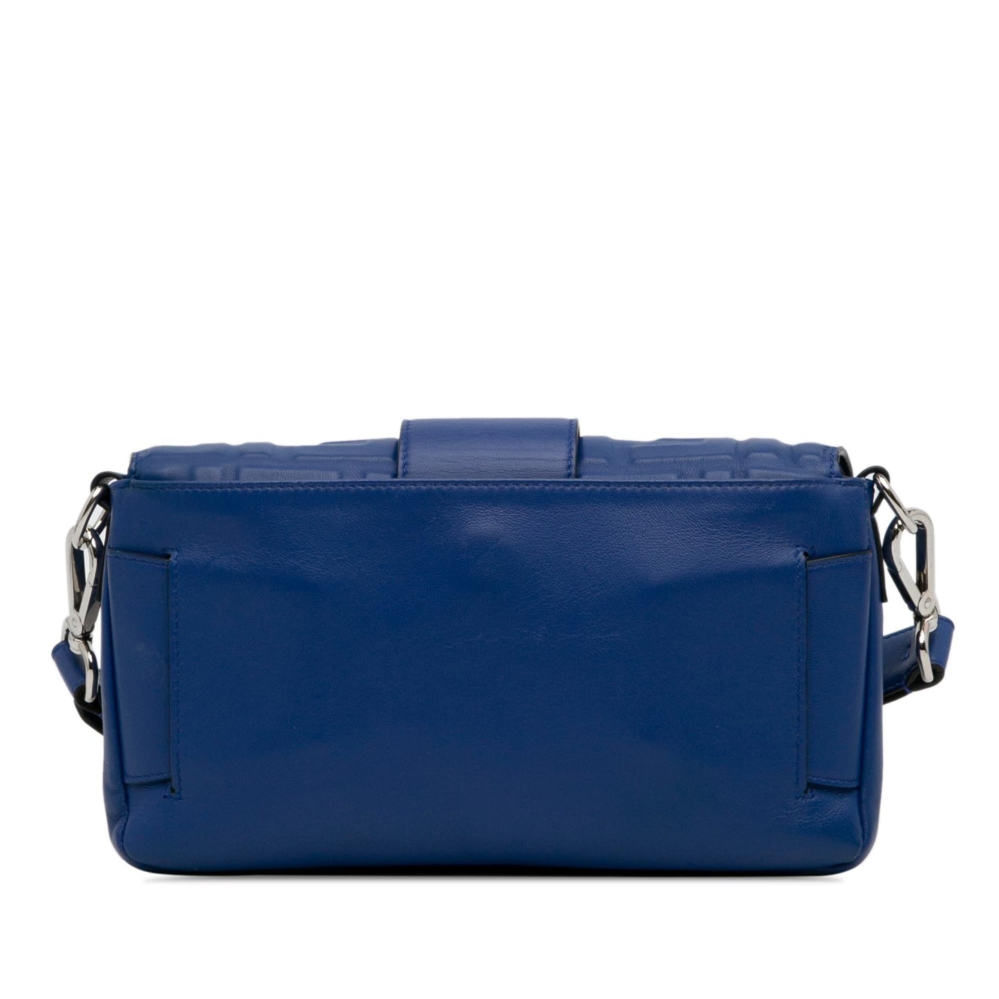 Fendi Nappa Ff Belt Baguette Shg Qbksoa Handbag Embossed