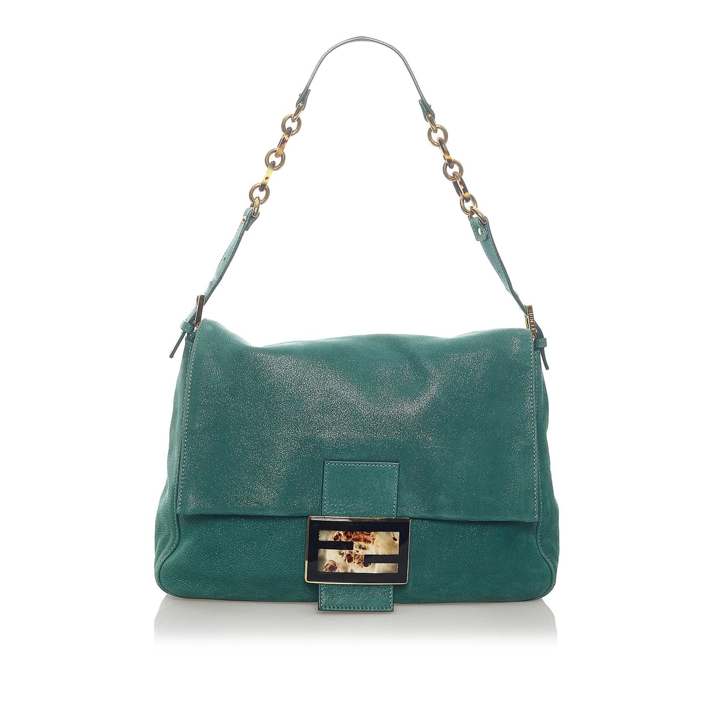 Fendi Nubuck Mamma Forever Shoulder Bag Shg