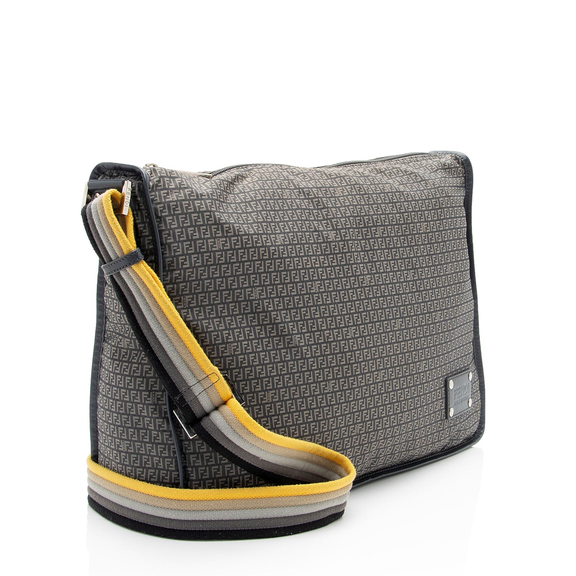 Fendi Zucchino Messenger Nylon Shoulder Bag