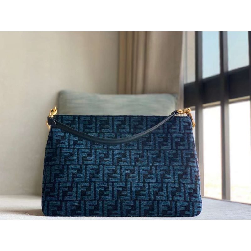 Fendi Lock Hand Bag Travel Bag