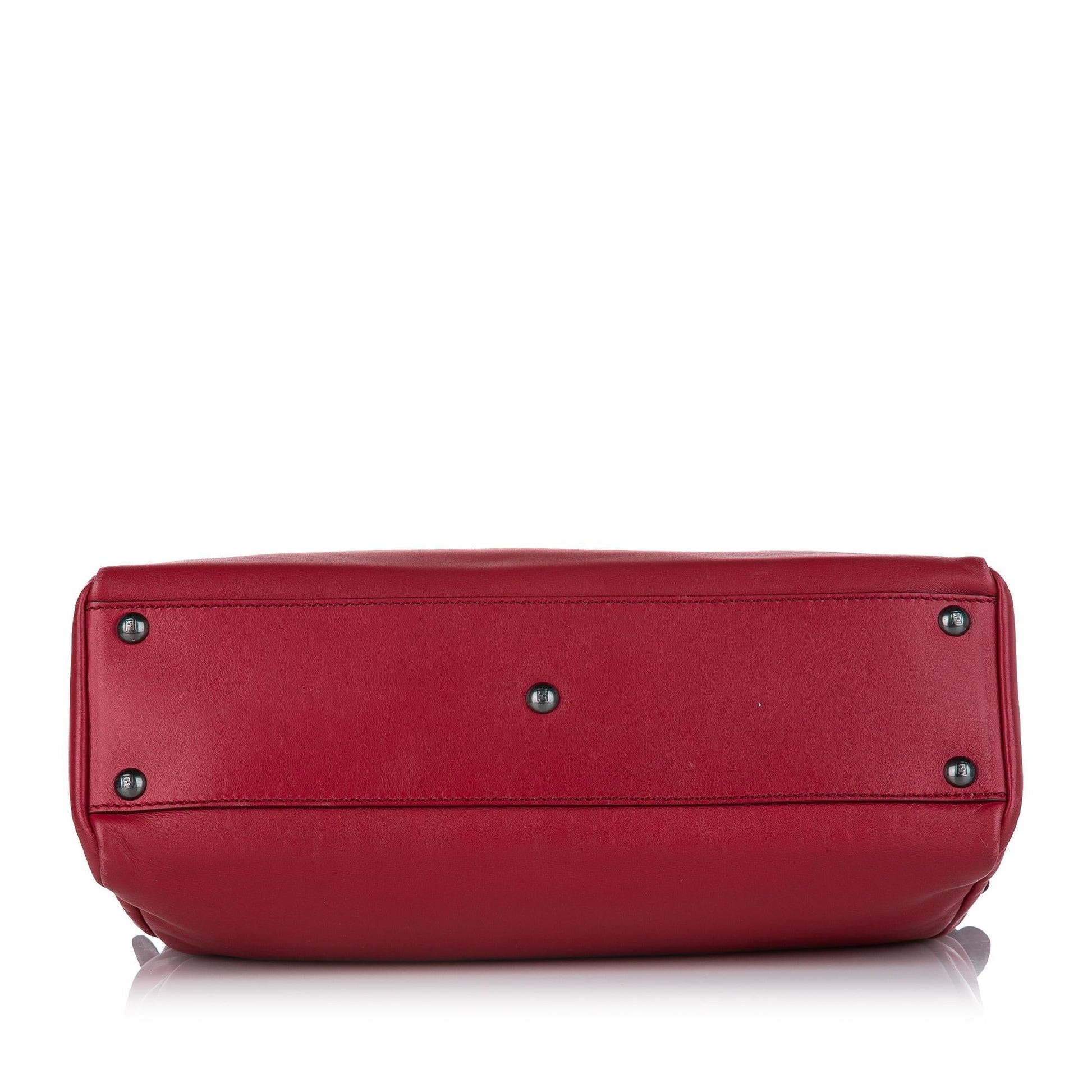 Fendi Peekaboo Satchel Shg Leather Satchel Bag Satchel Shg 23910