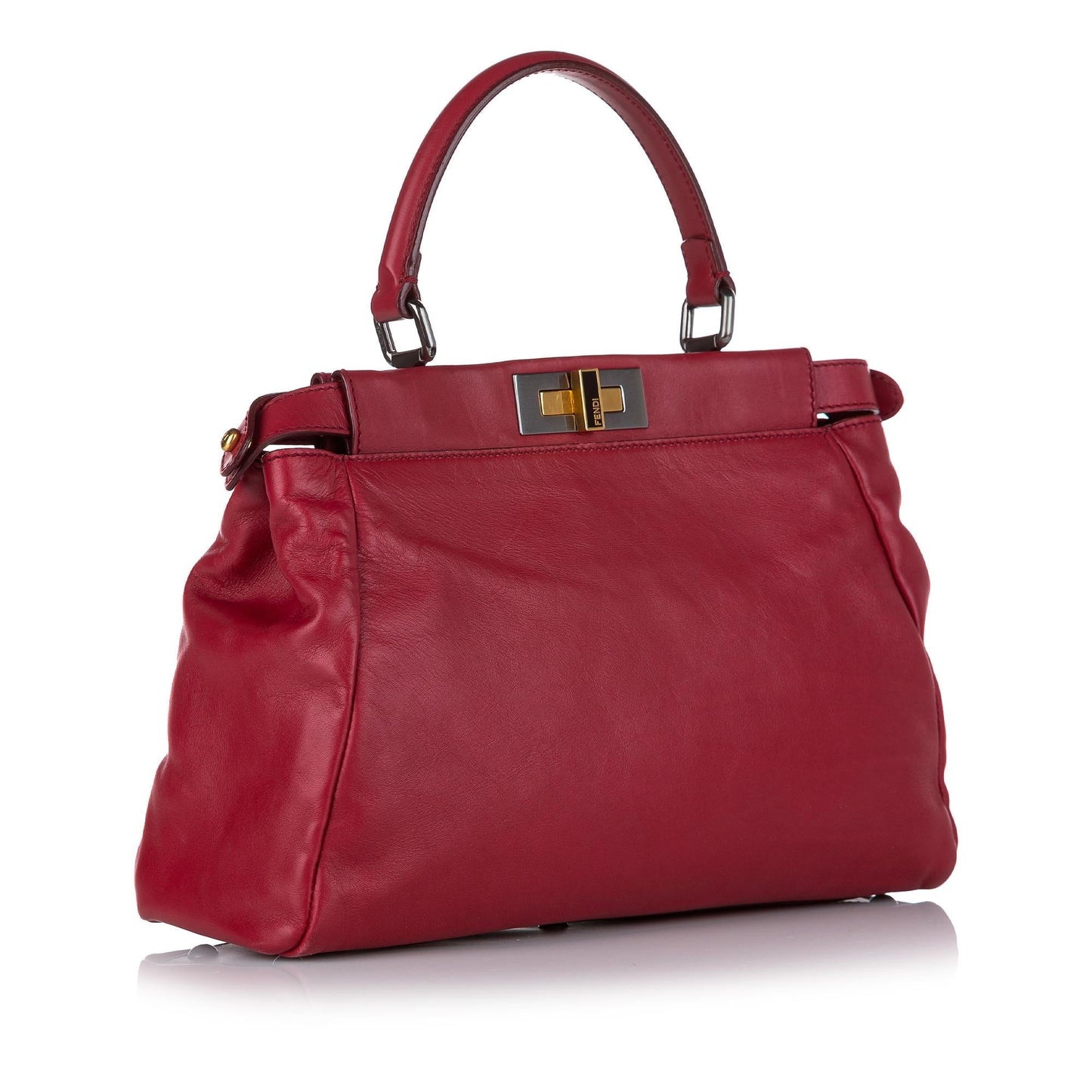 Fendi Peekaboo Satchel Shg Leather Satchel Bag Satchel Shg 23910
