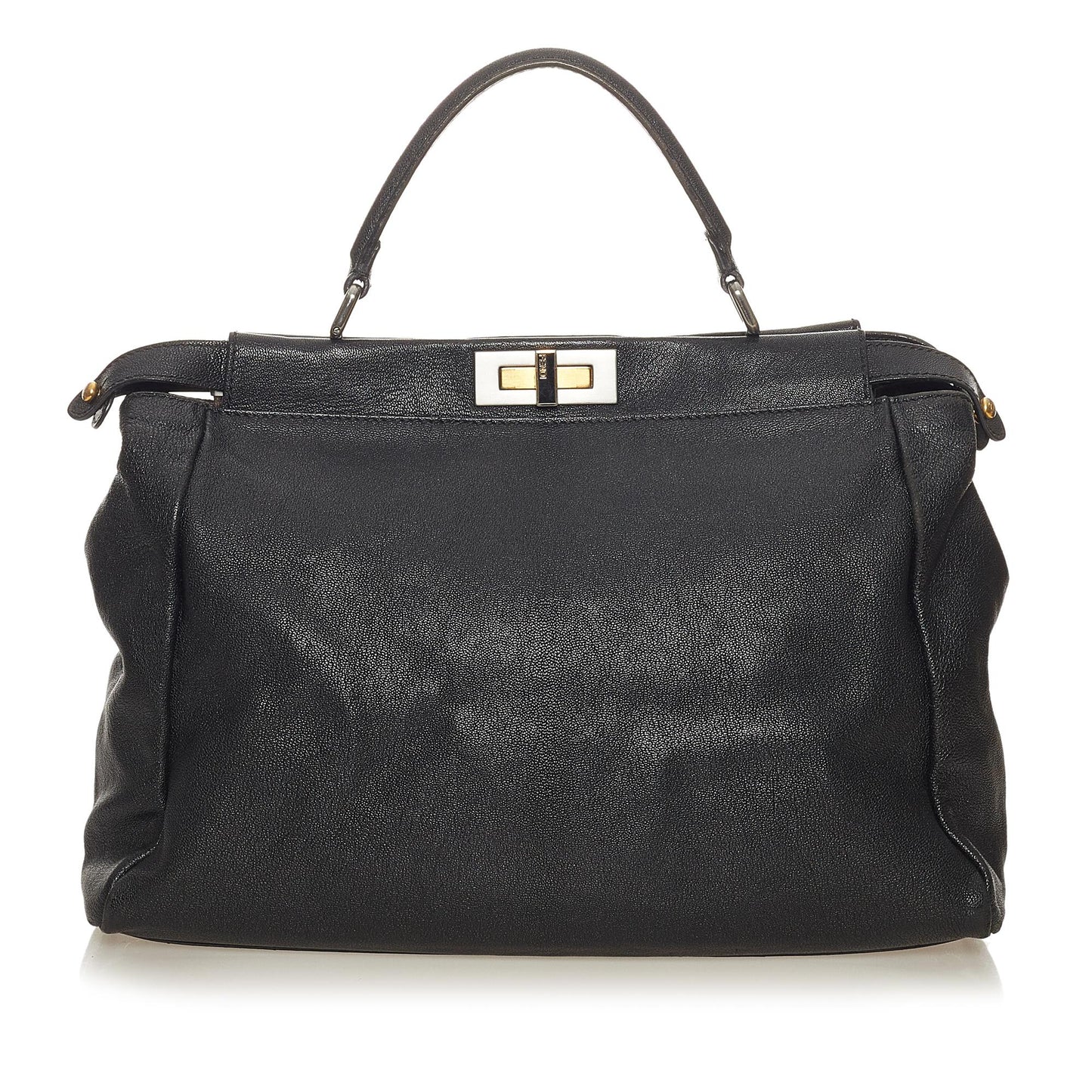Fendi Peekaboo Satchel Shg Leather Satchel Bag Satchel Shg 27736
