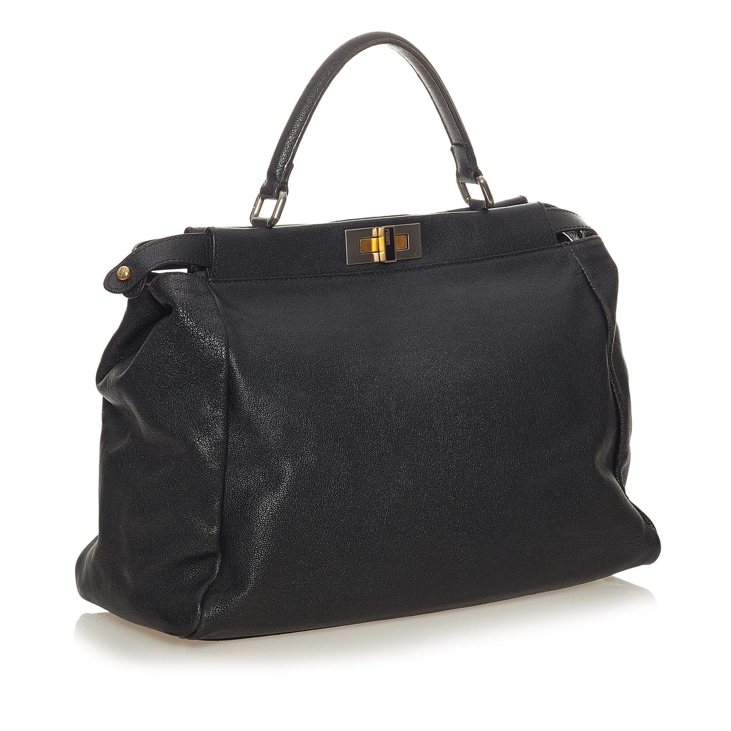 Fendi Peekaboo Satchel Shg Leather Satchel Bag Satchel Shg 27736
