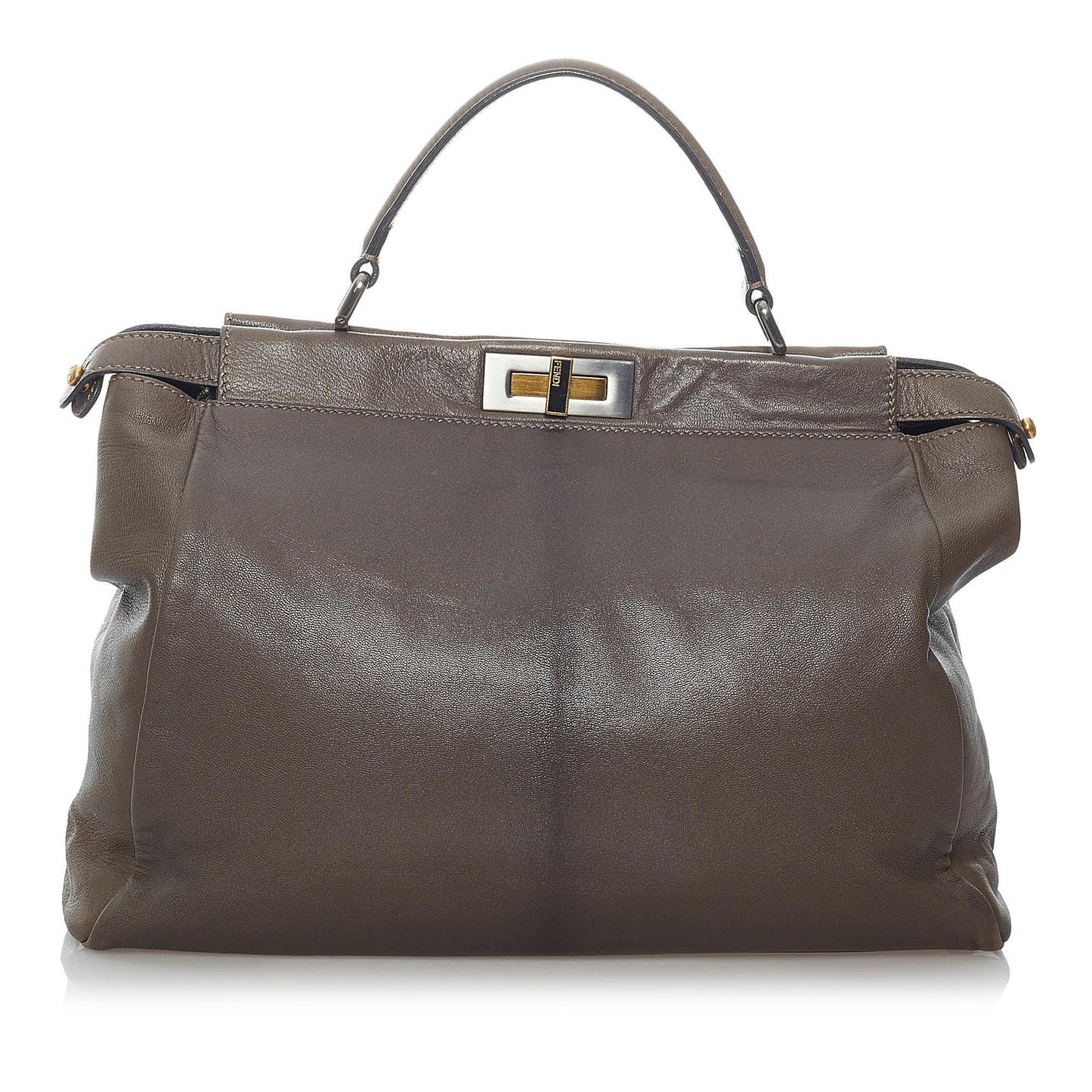 Fendi Peekaboo Satchel Shg Leather Satchel Bag Satchel Shg 30047