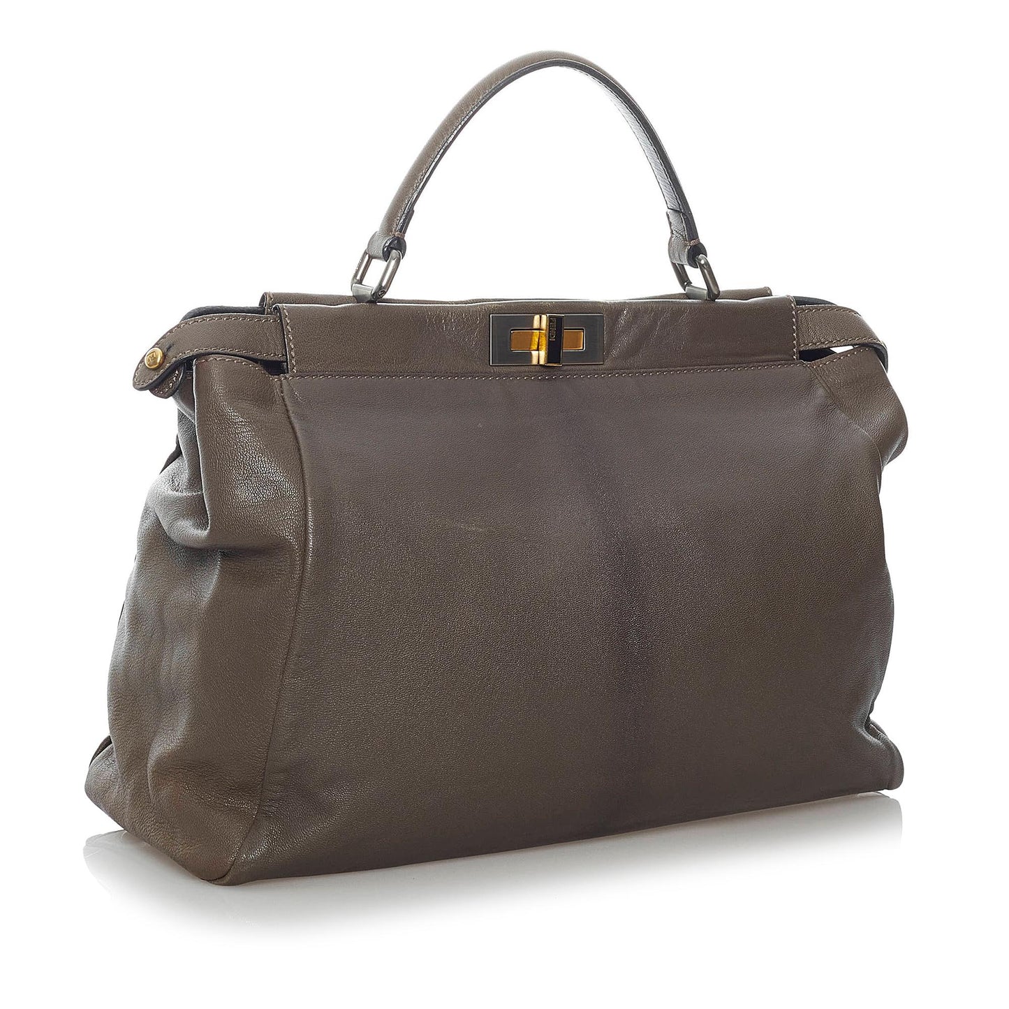 Fendi Peekaboo Satchel Shg Leather Satchel Bag Satchel Shg 30047