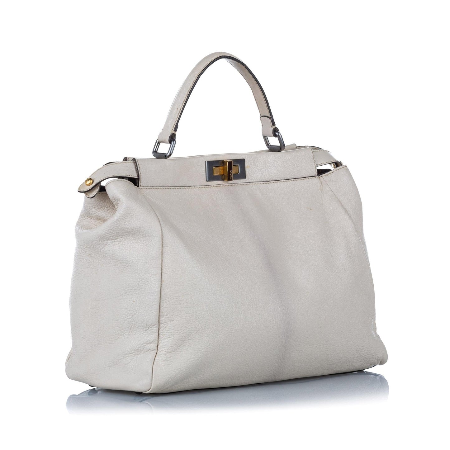 Fendi Peekaboo Satchel Shg Leather Satchel Bag Satchel Shg 32335