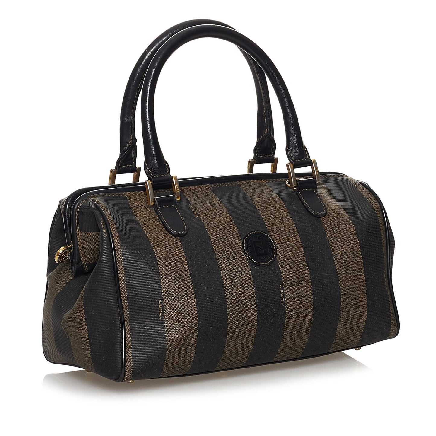 Fendi Pequin Boston Bag Shg Satchel Bag Bag Shg 30016