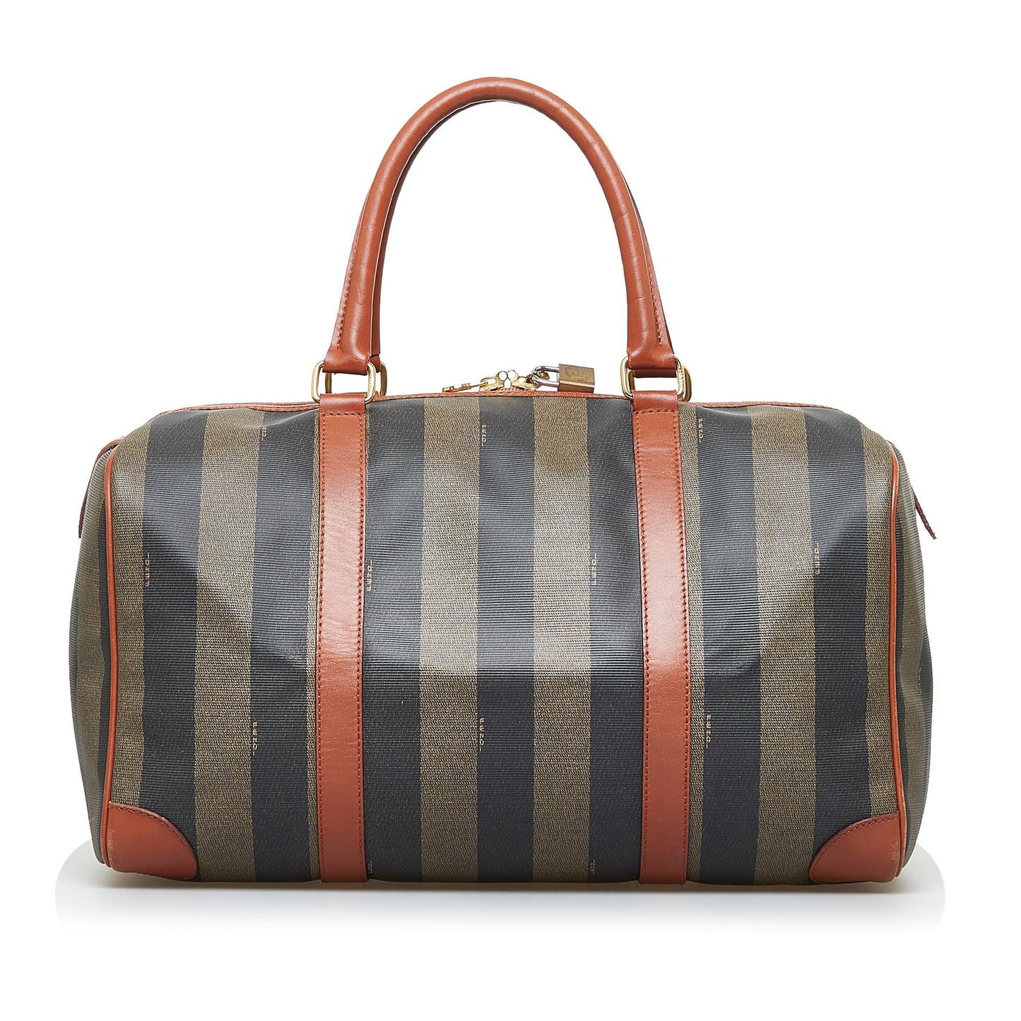Fendi Pequin Boston Bag Shg Xsmfb3 Satchel Bag