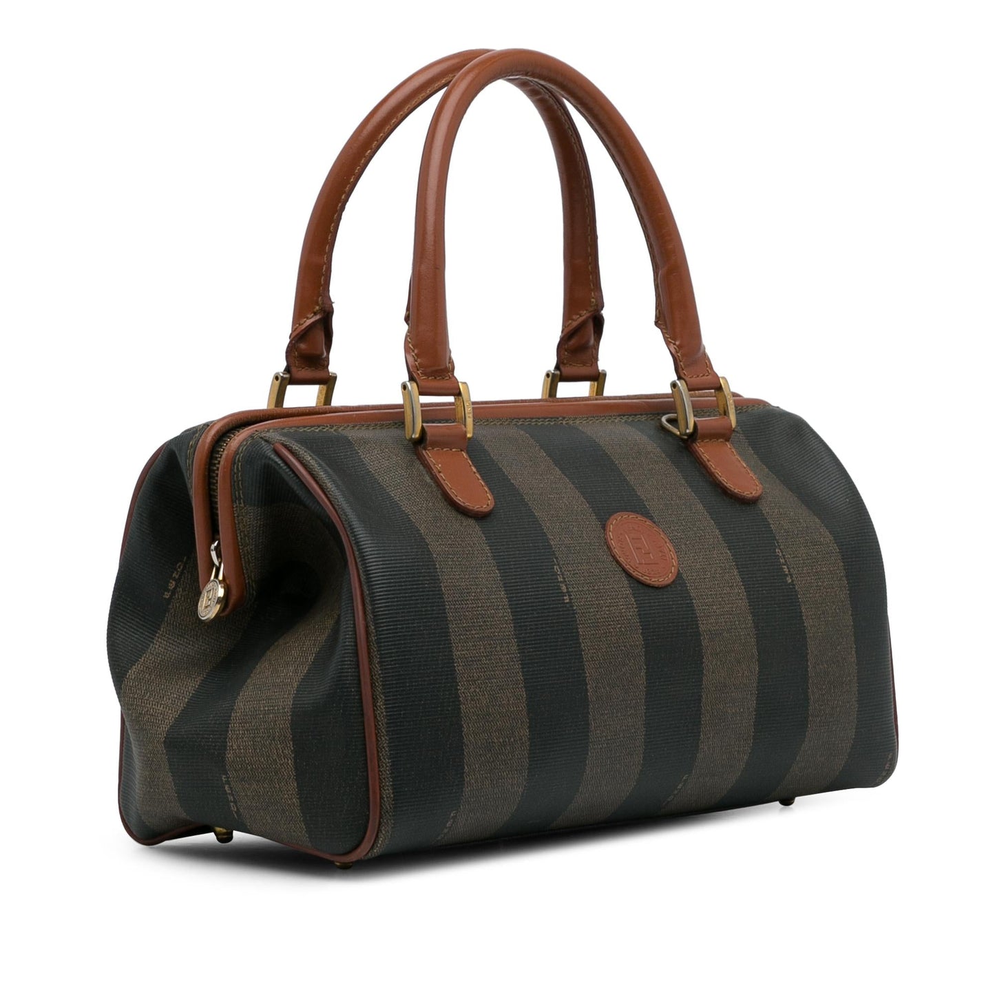 Fendi Pequin Boston Bag Shg Tpebc4 Satchel Bag