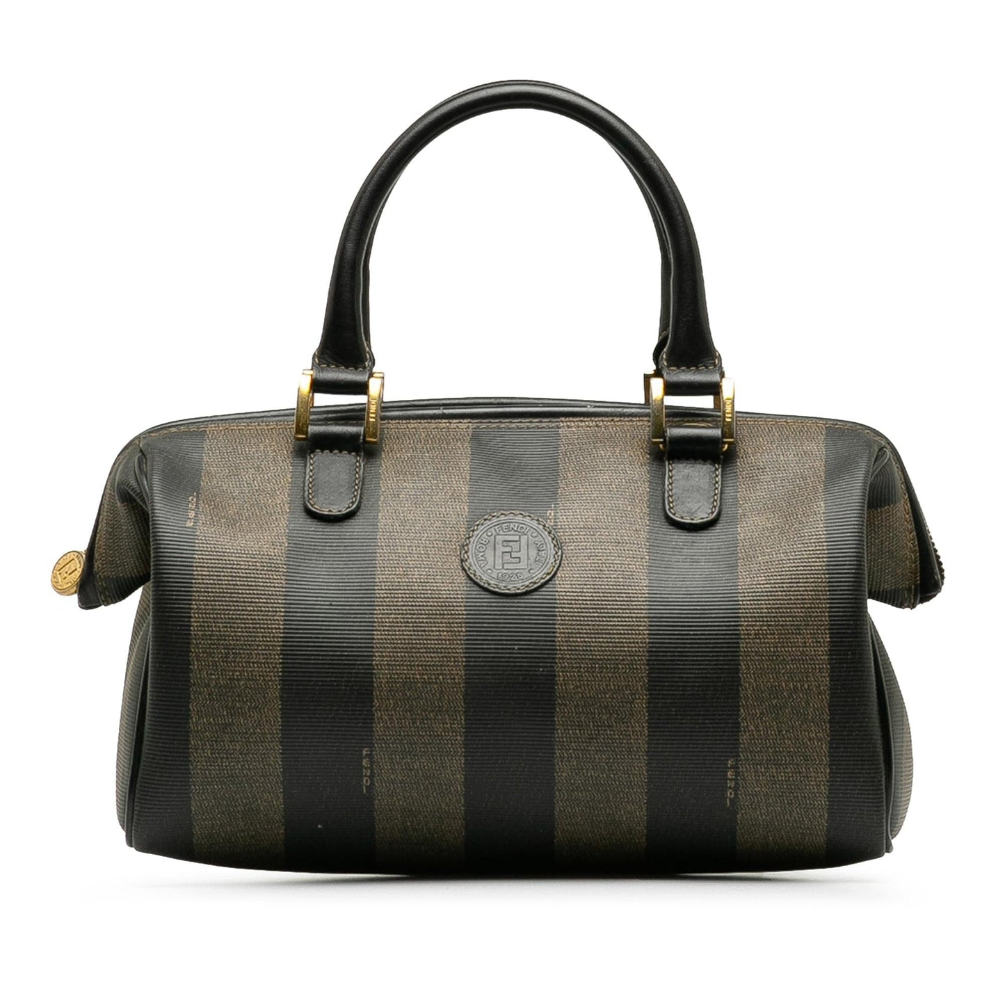 Fendi Pequin Boston Bag Shg Jgu7Pb Satchel Bag
