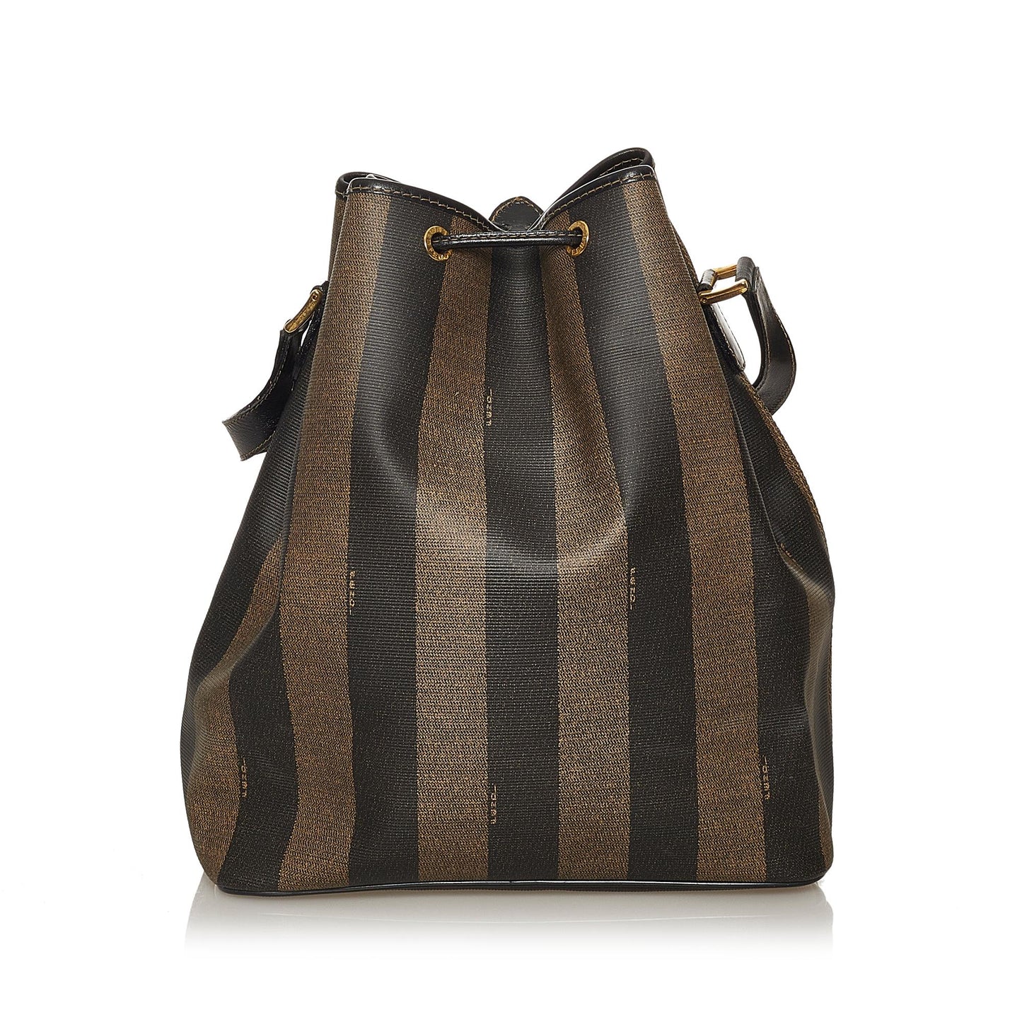 Fendi Pequin Bag Shg Bucket Shoulder Bag