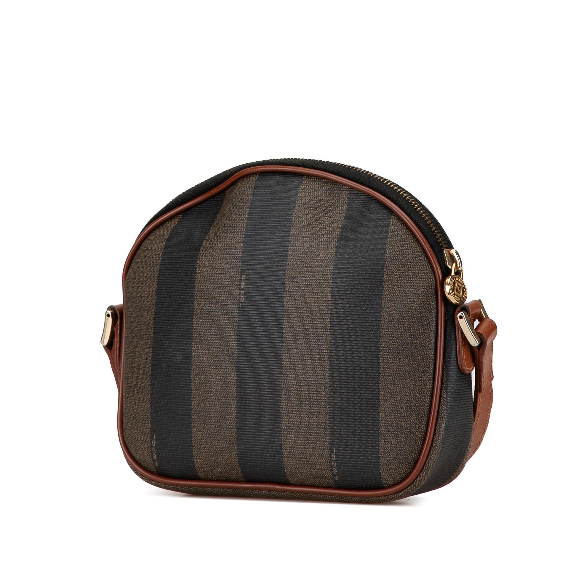 Fendi Pequin Coated Crossbody Shg Uzy5Af Canvas Crossbody Bag