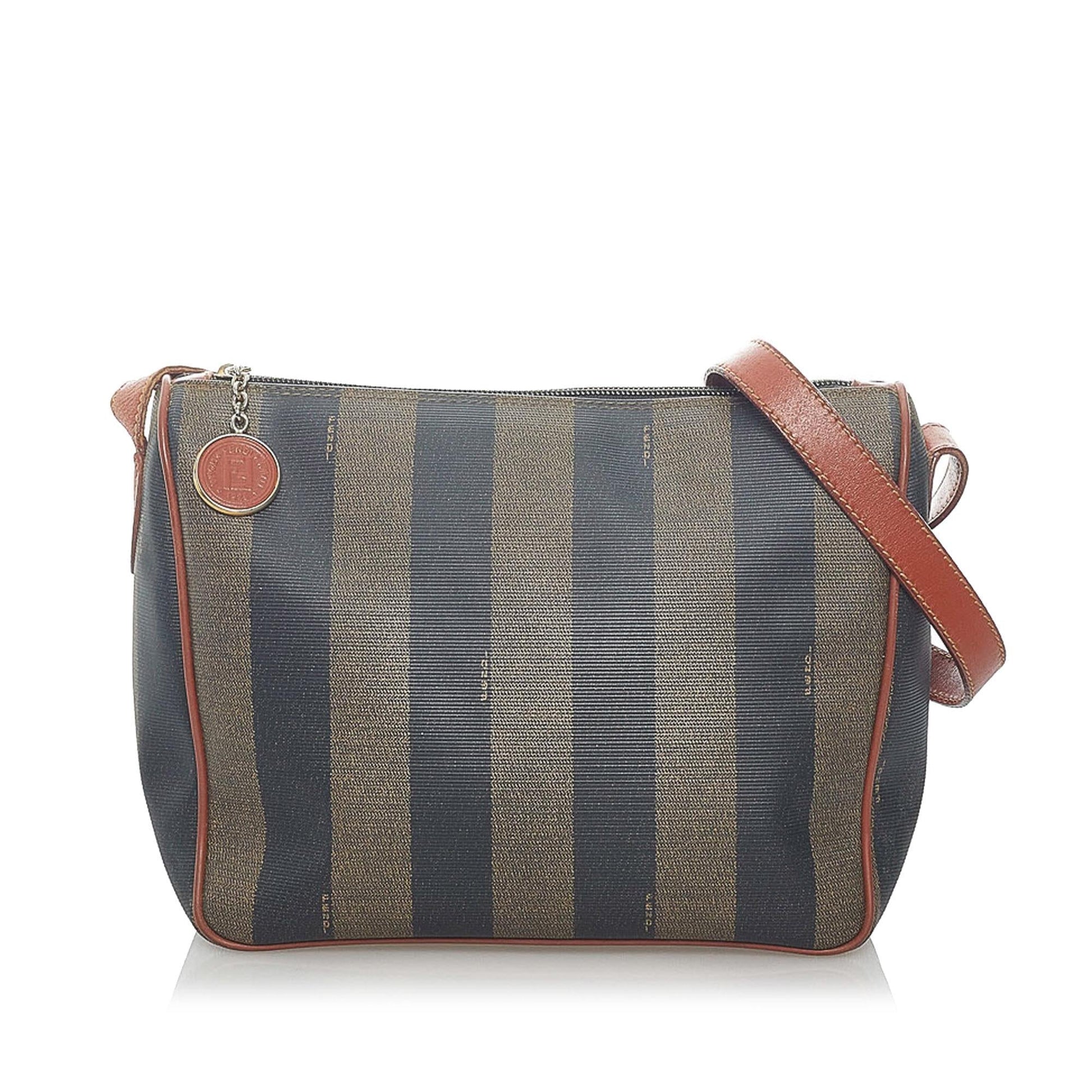 Fendi Pequin Crossbody Bag Shg